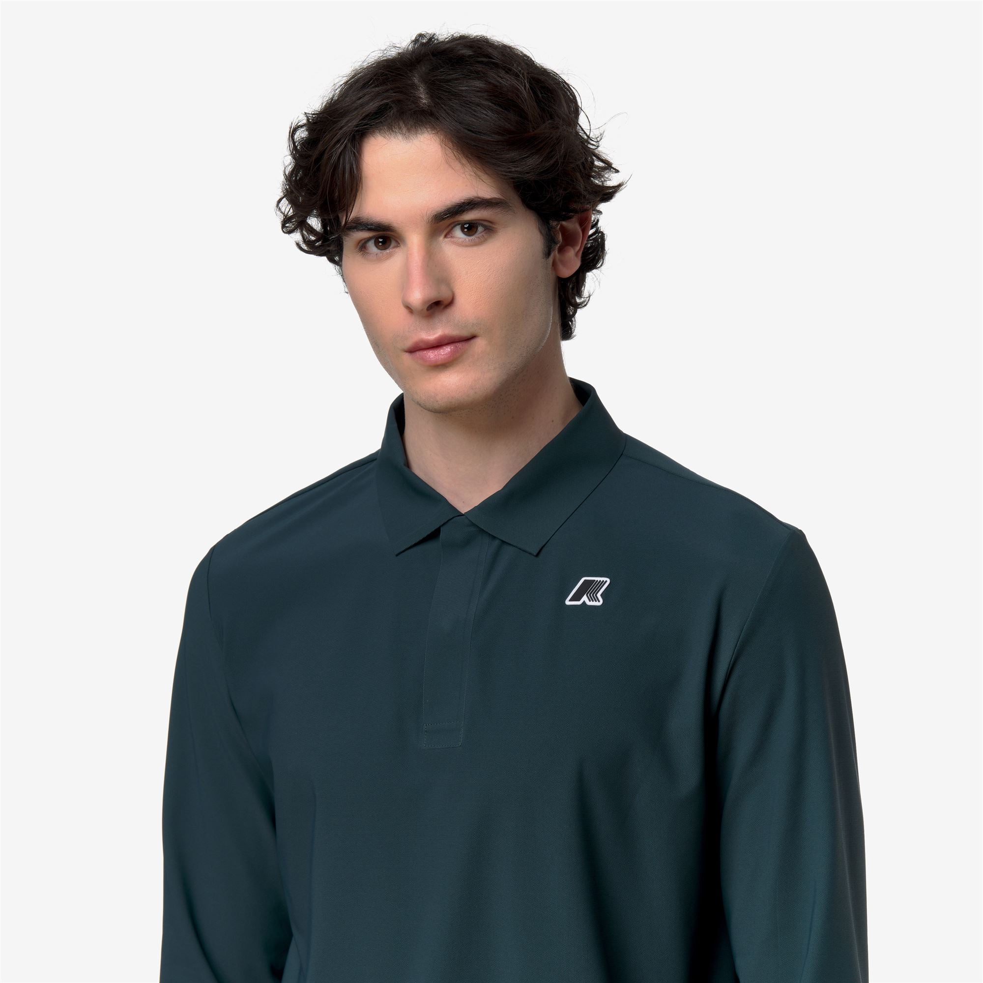 CLEEK GOLF - Active Jerseys - Polo Shirt - Man - GREEN DK JUNGLE - Image 3