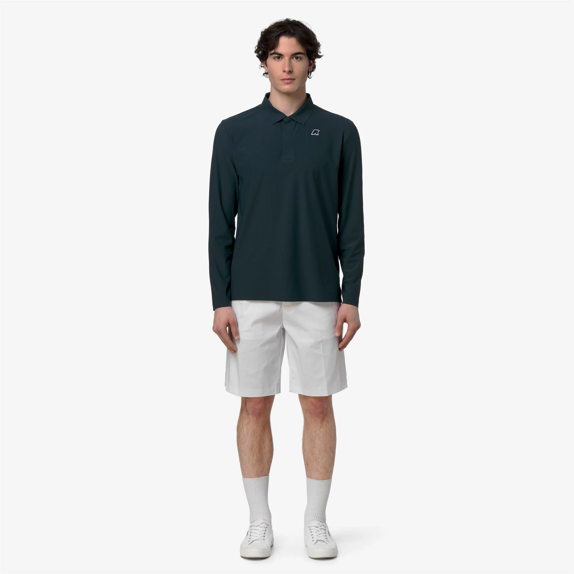 CLEEK GOLF - Active Jerseys - Polo Shirt - Man - GREEN DK JUNGLE - Image 4