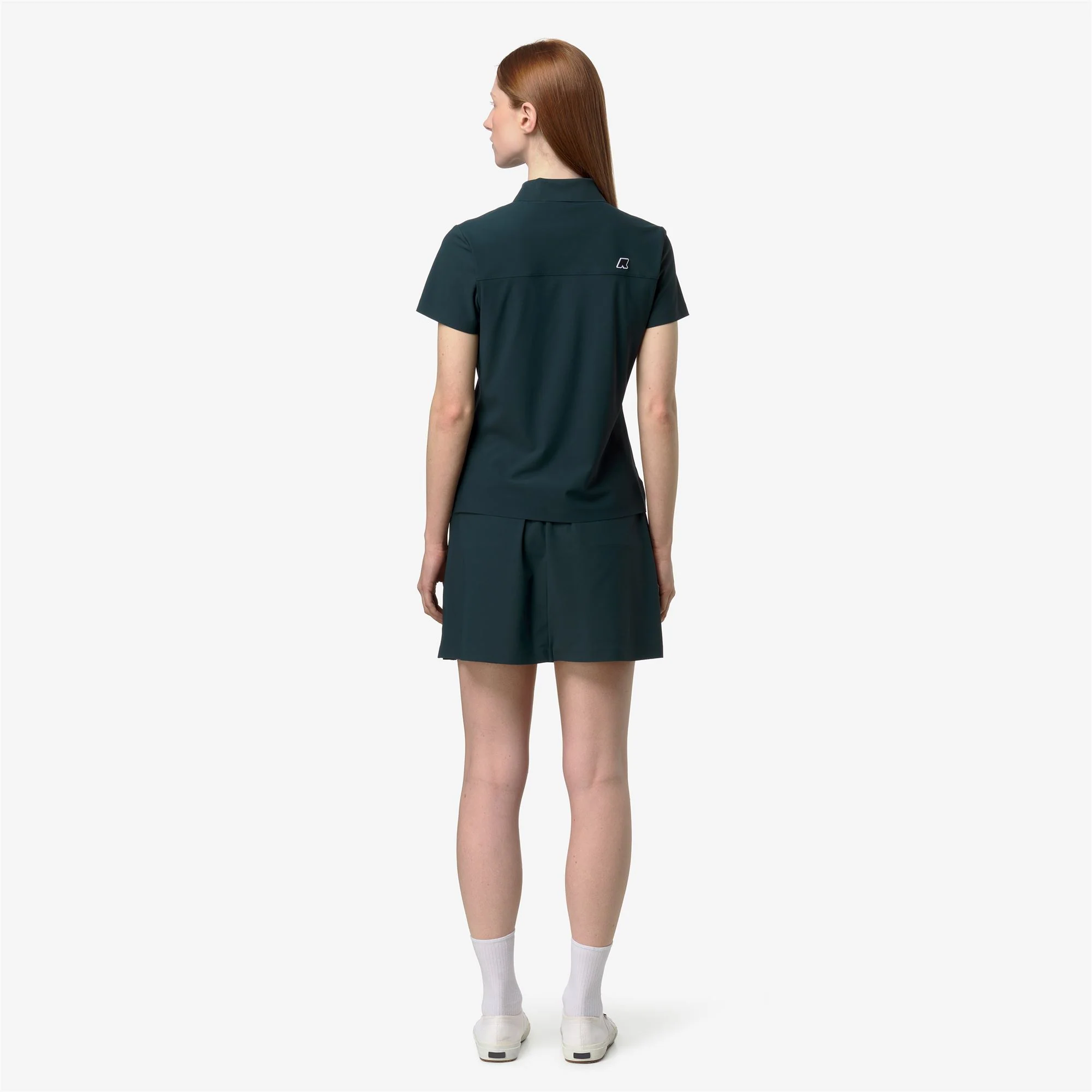 BIRDIE GOLF - Active Jerseys - Polo Shirt - Woman - GREEN DK JUNGLE - Image 6
