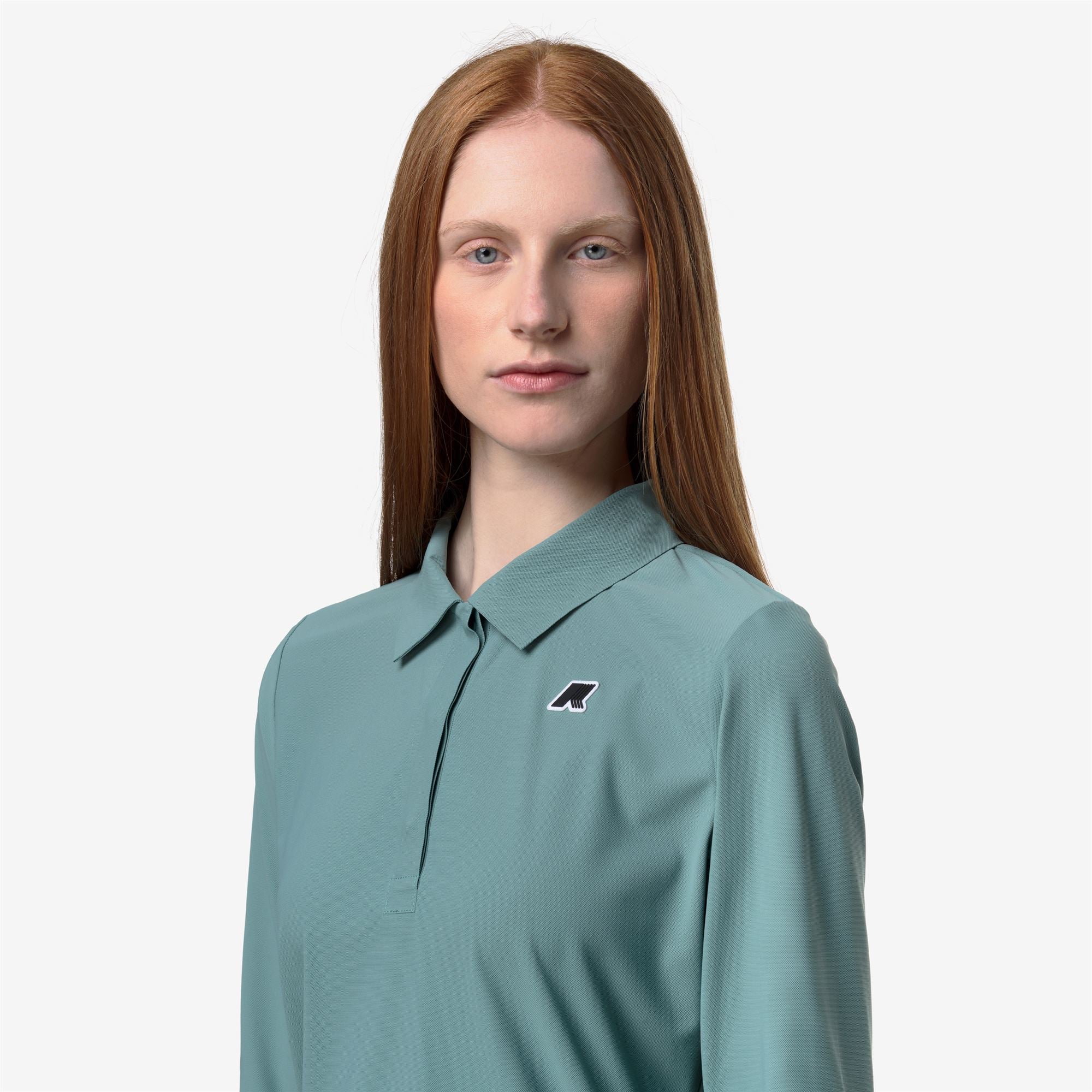FLIER GOLF - Active Jerseys - Polo Shirt - Woman - GREEN MINE - Image 3