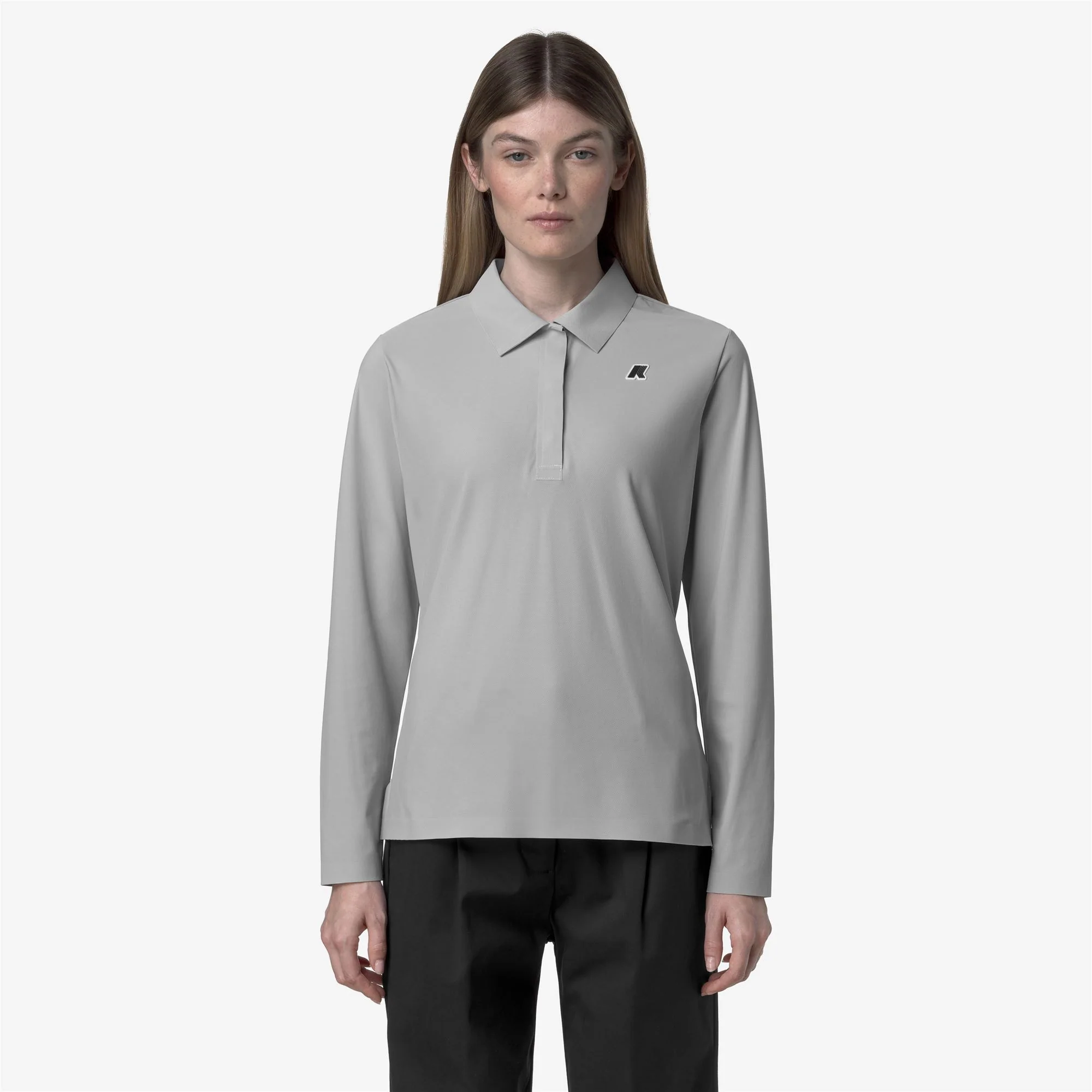 FLIER GOLF - Active Jerseys - Polo Shirt - Woman - GREY - Image 4