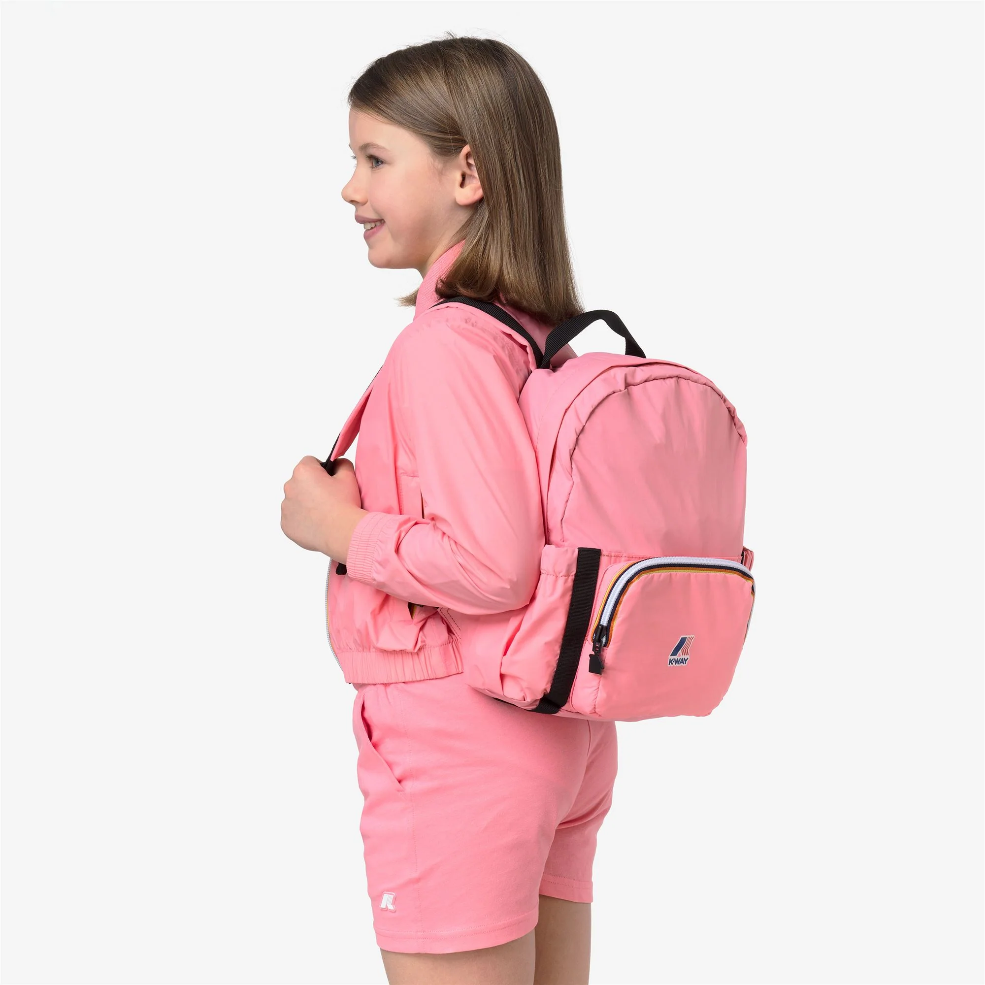 P. LE VRAI 4.0 MICHELET - Bags - Backpack - Kid unisex - PINK GERANIUM - Image 5