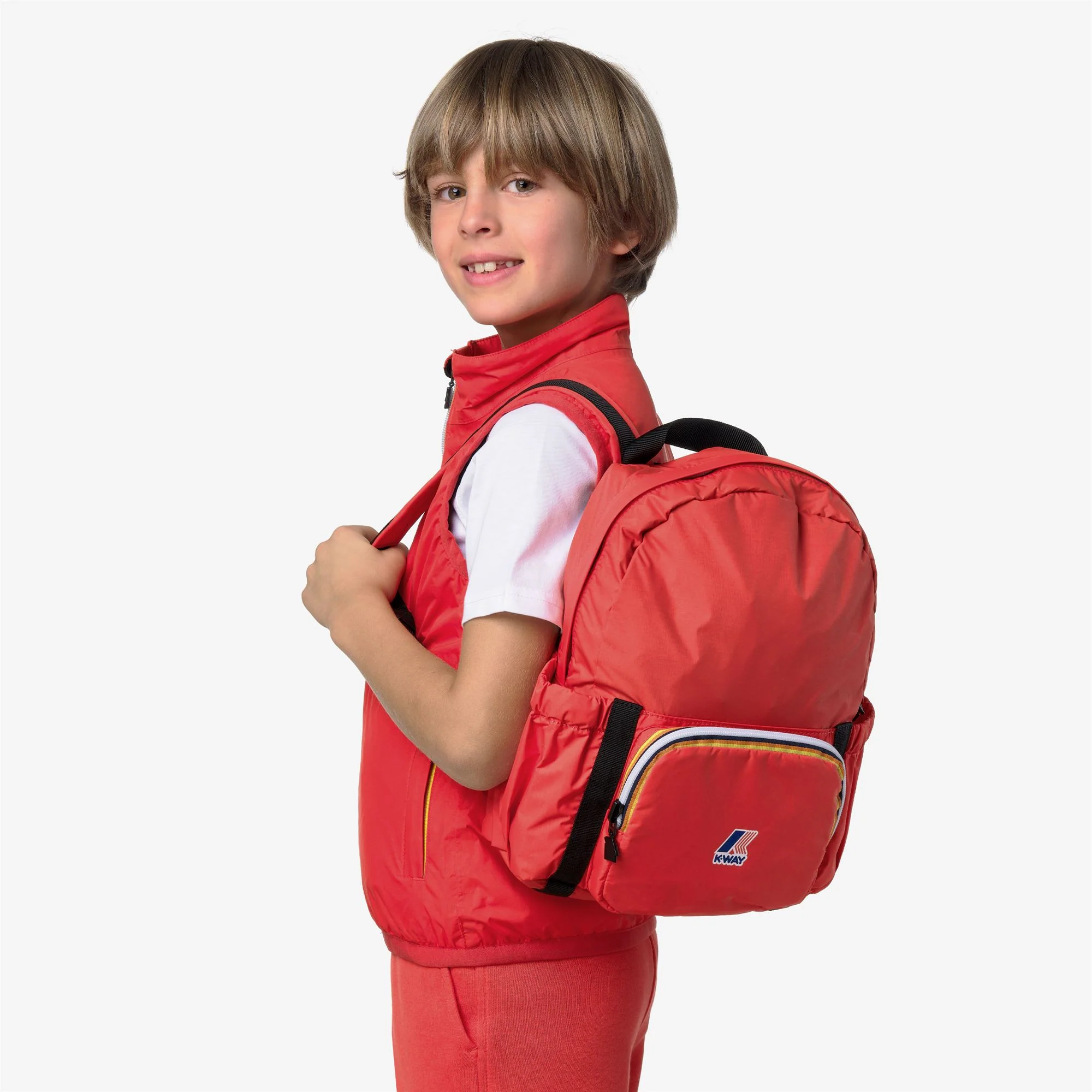 P. LE VRAI 4.0 MICHELET - Bags - Backpack - Kid unisex - RED POPPY - Image 5