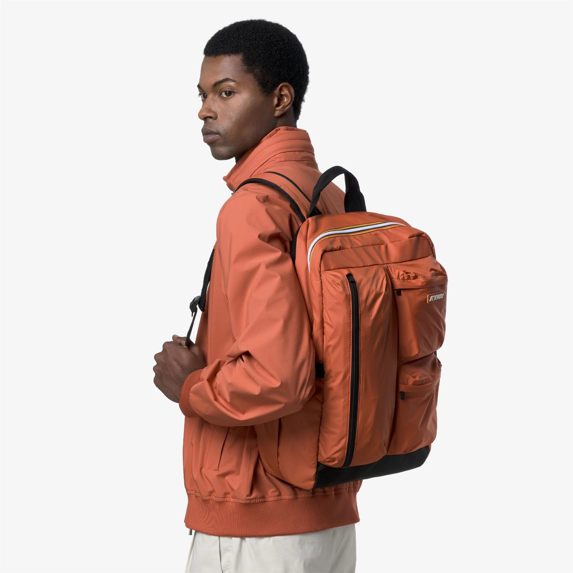 AMBERT - Bags - Backpack - Unisex - ORANGE BROWNISH - Image 4
