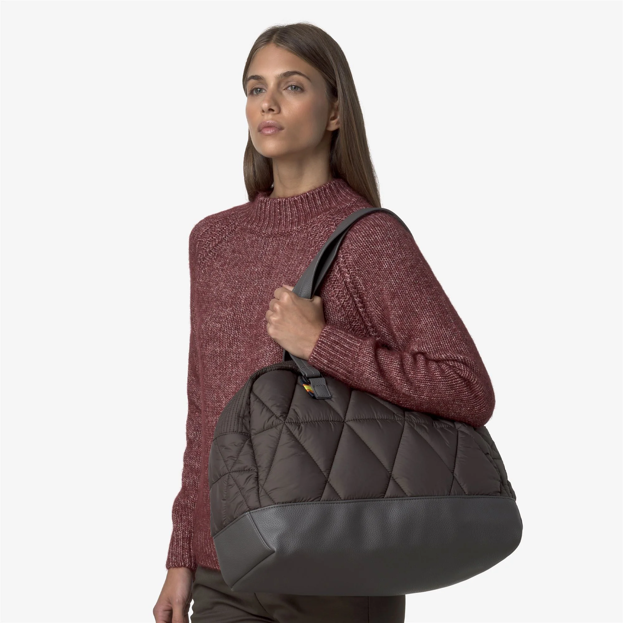 DIANNE - Bags - TOTE BAG - Unisex - BLACK OLIVE-ECO LEATHER - Image 4