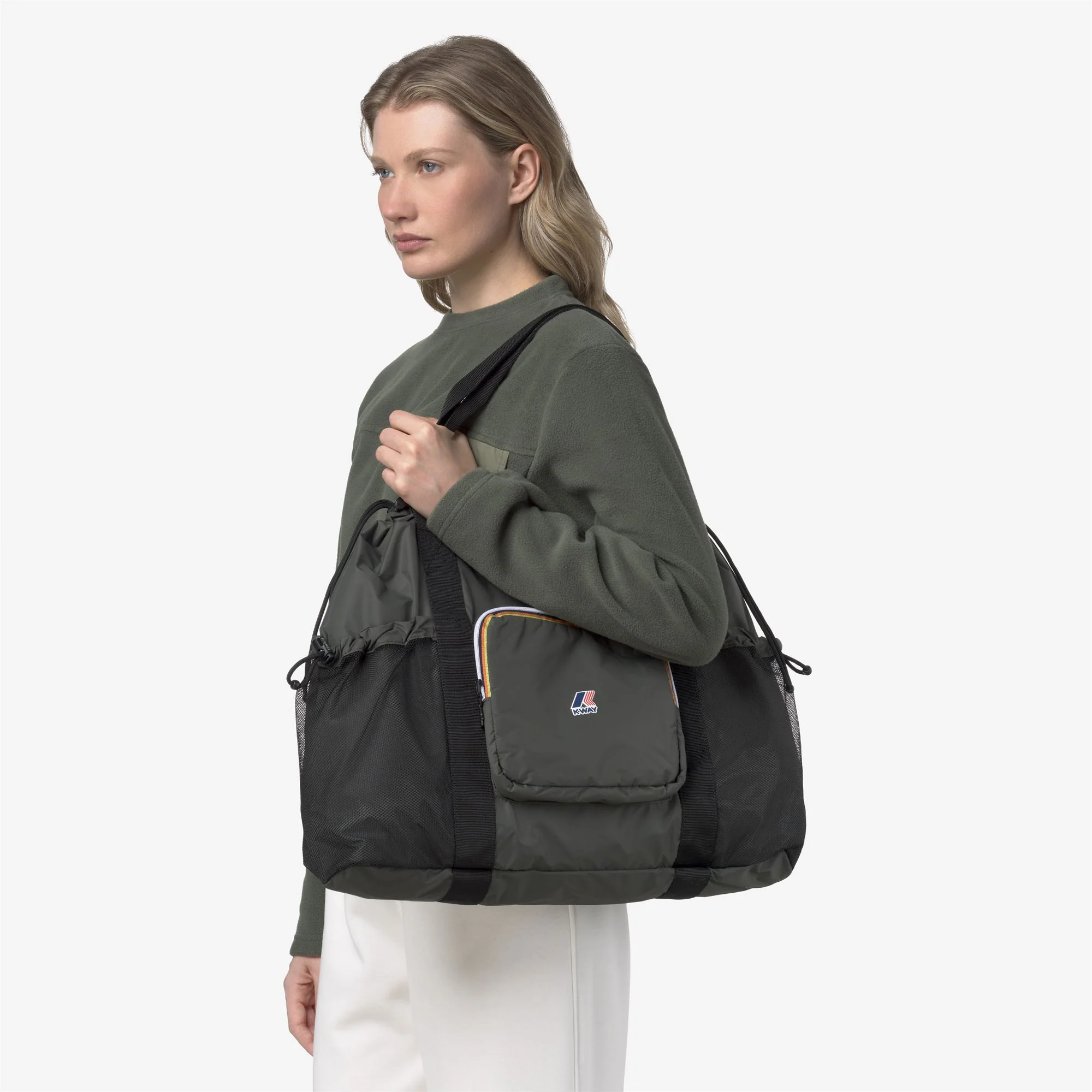 LE VRAI 4.0 JEANETTE - Bags - TOTE BAG - Unisex - GREEN BLACKISH - Image 5