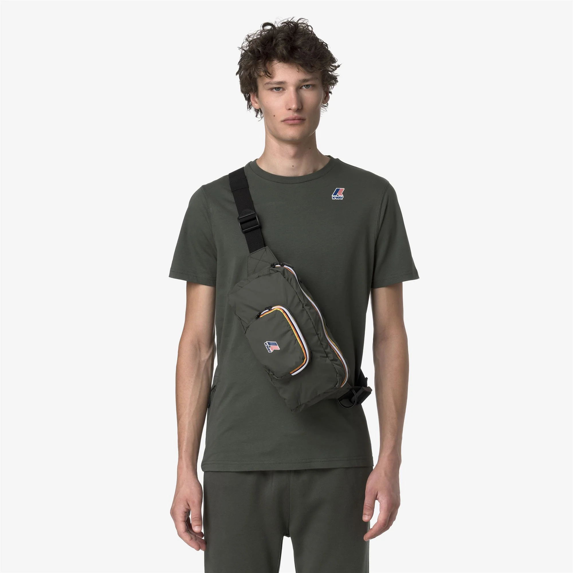 LE VRAI 4.0 SYLVAIN - Bags - Waist  Bag - Unisex - GREEN BLACKISH - Image 4