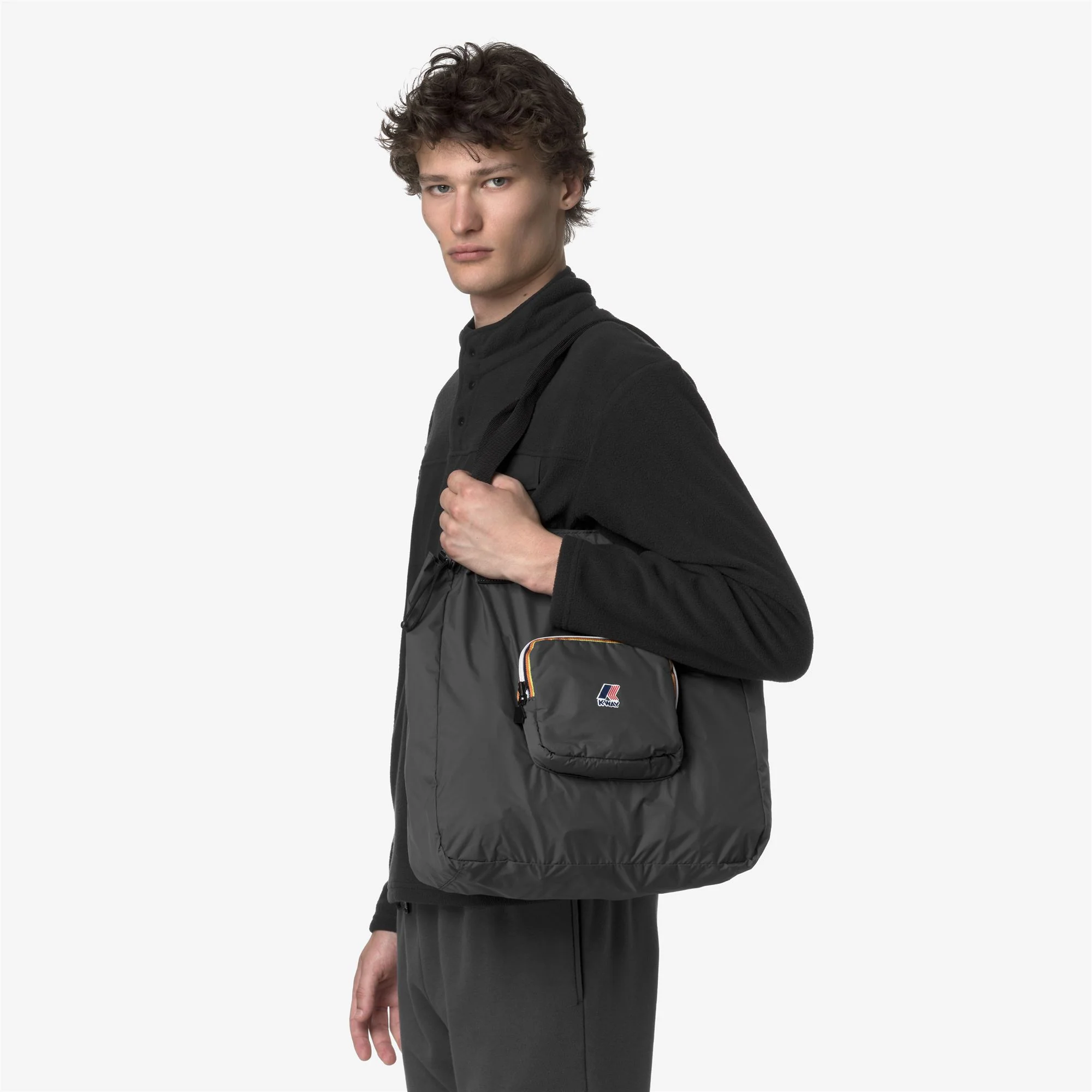 LE VRAI 4.0 VICTORINE - Bags - Shopping Bag - Unisex - GREY SHADOW DK - Image 5
