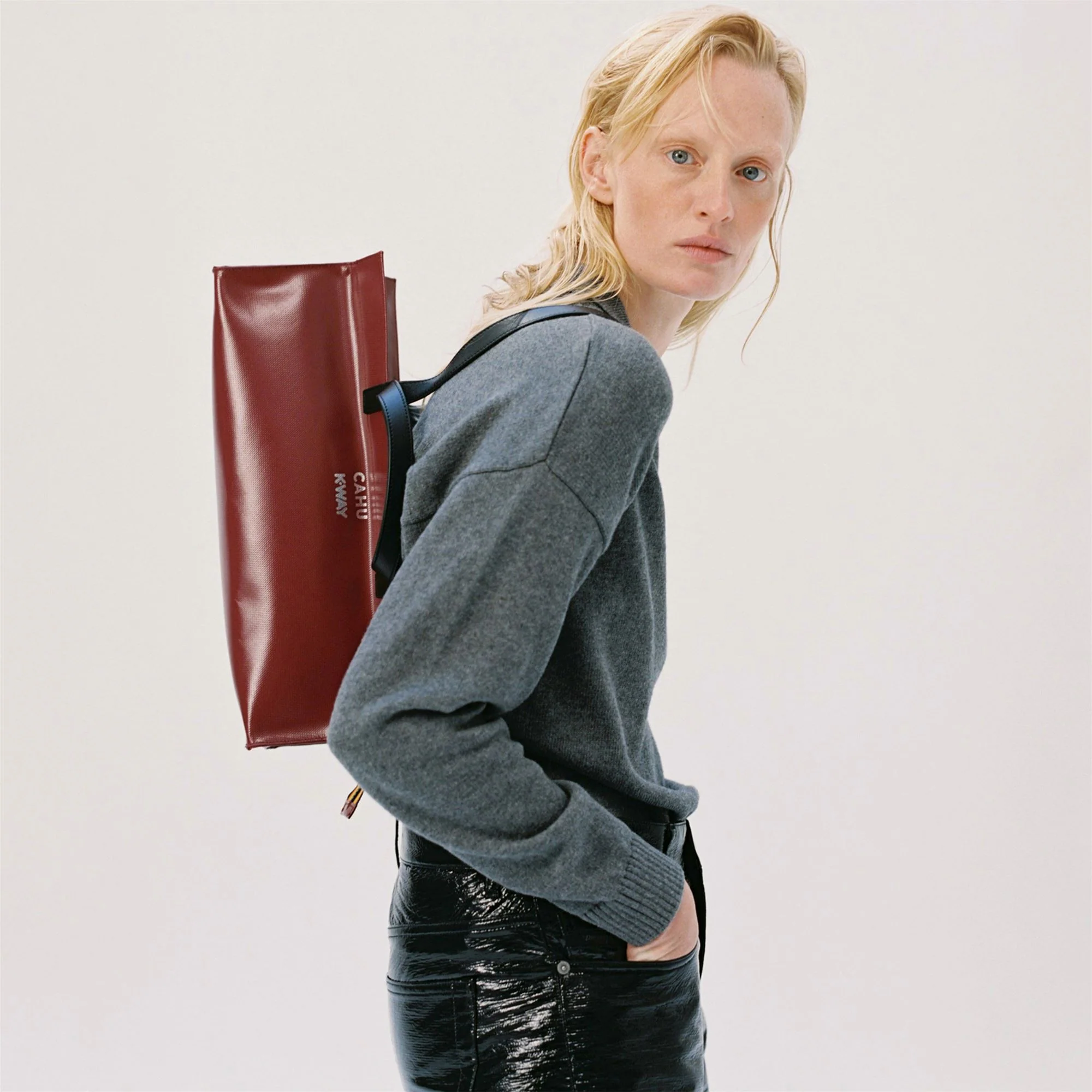 MAMIE BAGUETTE - Bags - Baguette - Unisex - RED DK AMARANTO - Image 5