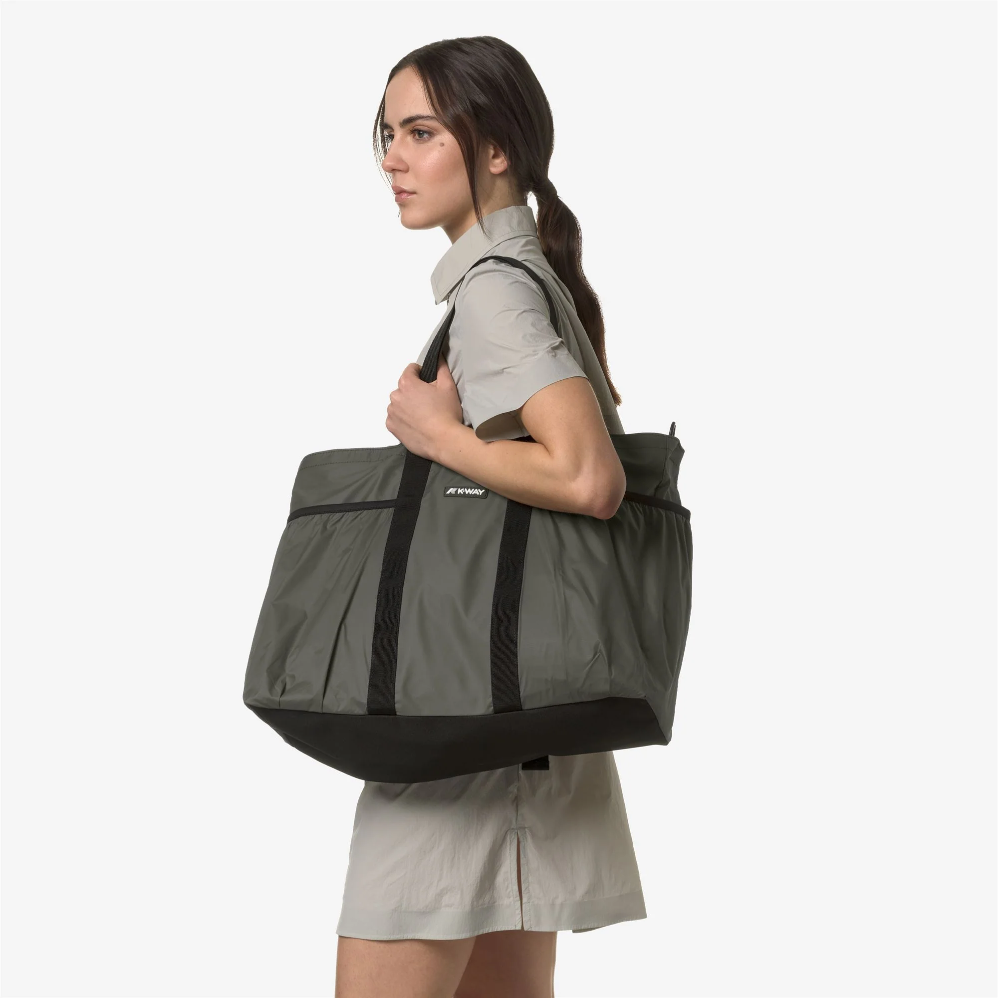 SAINT MALO - Bags - TOTE BAG - Unisex - GREEN BLACKISH - Image 4