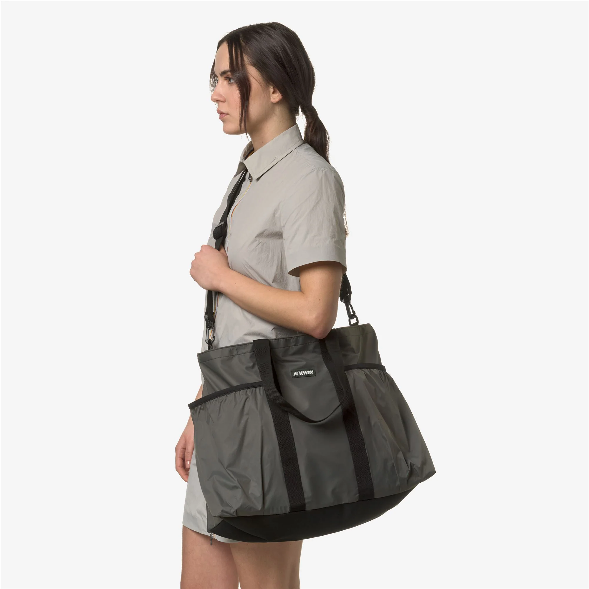 SAINT MALO - Bags - TOTE BAG - Unisex - GREEN BLACKISH - Image 6