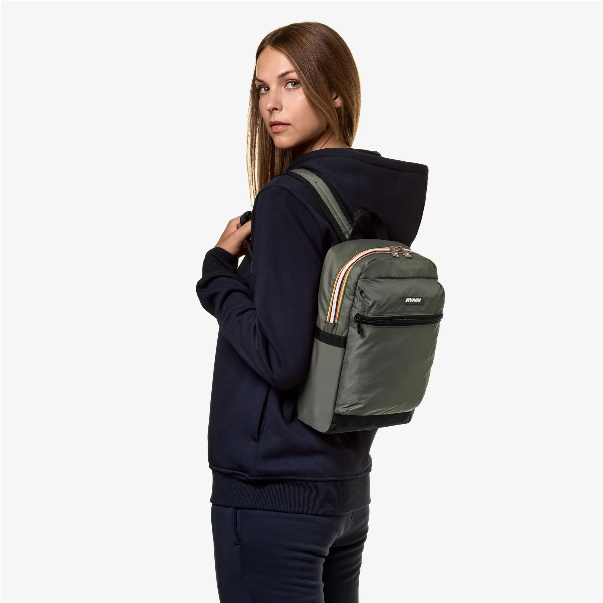 SMALL LAON - Bags - Backpack - Unisex - GREEN BLACKISH - Image 4