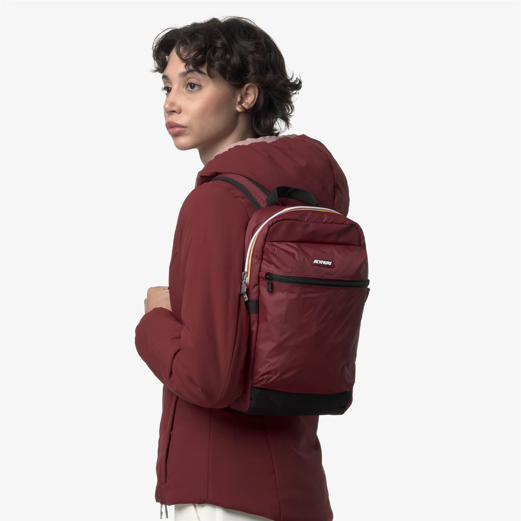 SMALL LAON - Bags - Backpack - Unisex - RED SYRAH - Image 4