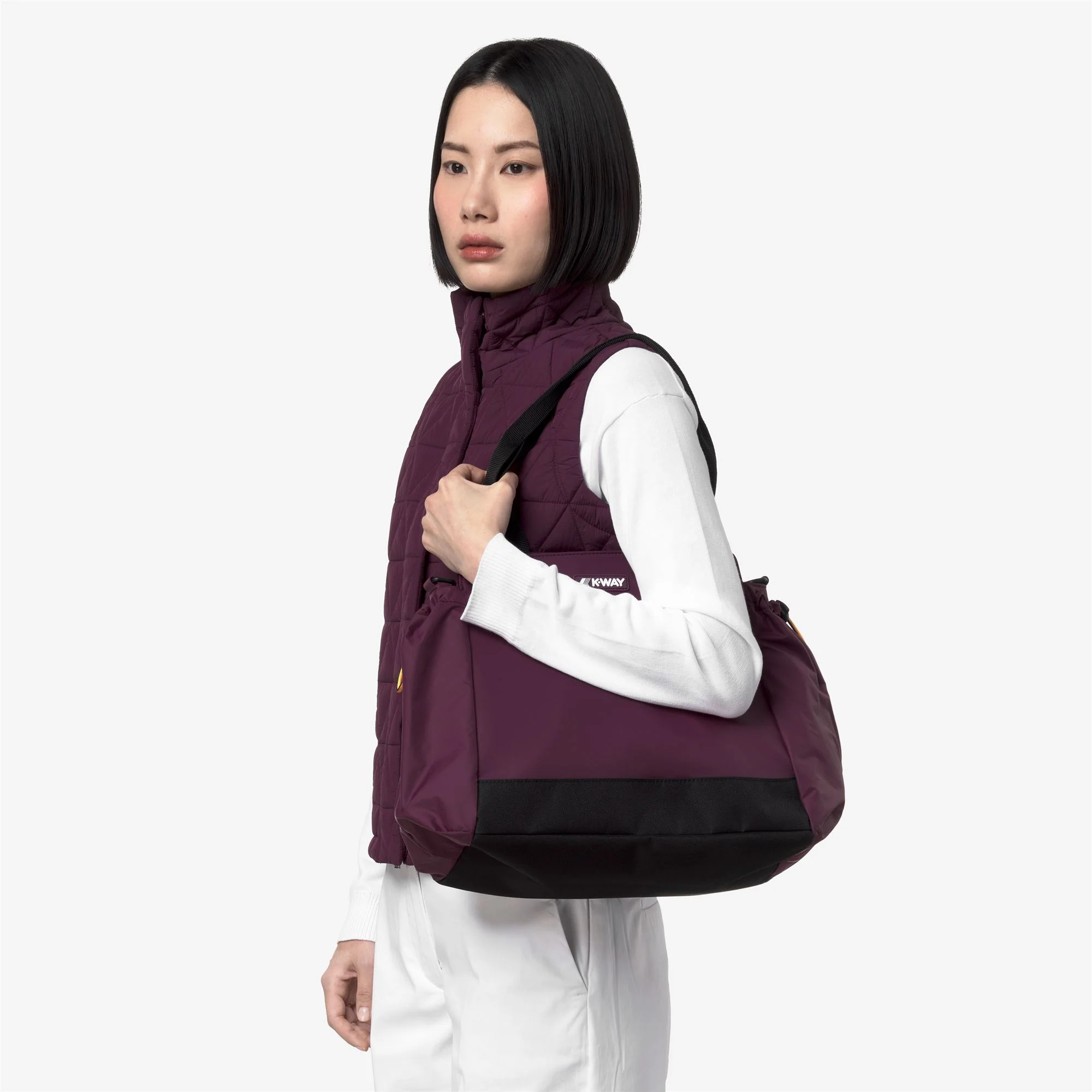 AISY - Bags - TOTE BAG - Woman - VIOLET MAUVE WINE - Image 4