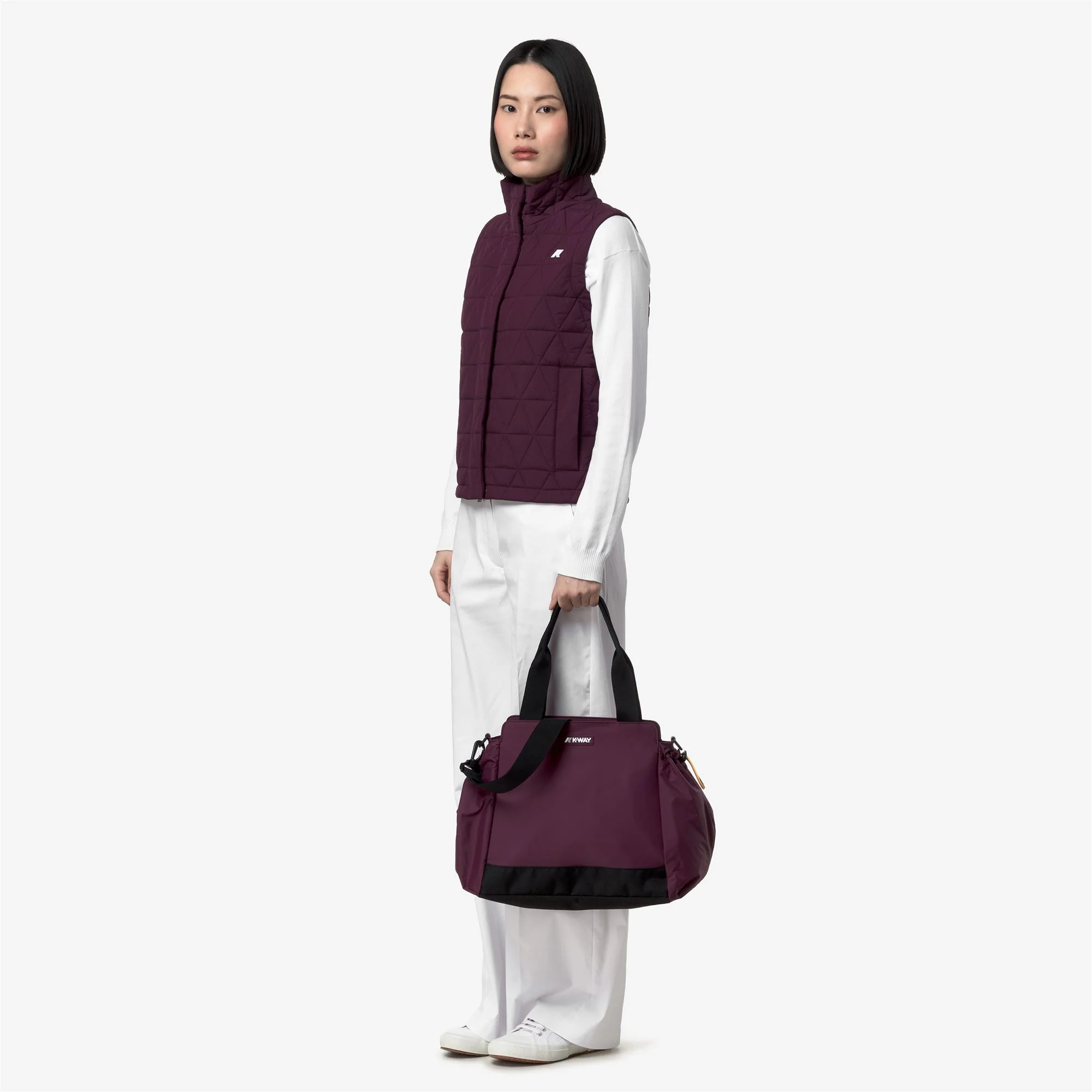 AISY - Bags - TOTE BAG - Woman - VIOLET MAUVE WINE - Image 5