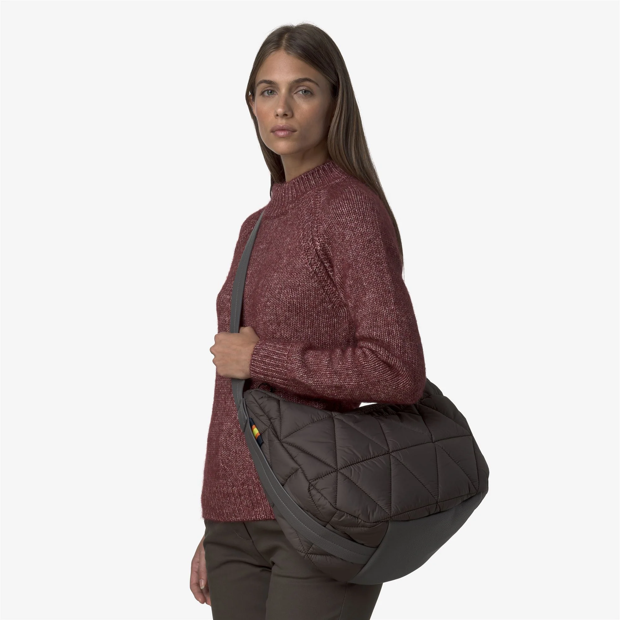 DIDIANE - Bags - Shoulder Bag - Woman - BLACK OLIVE-ECO LEATHER - Image 4