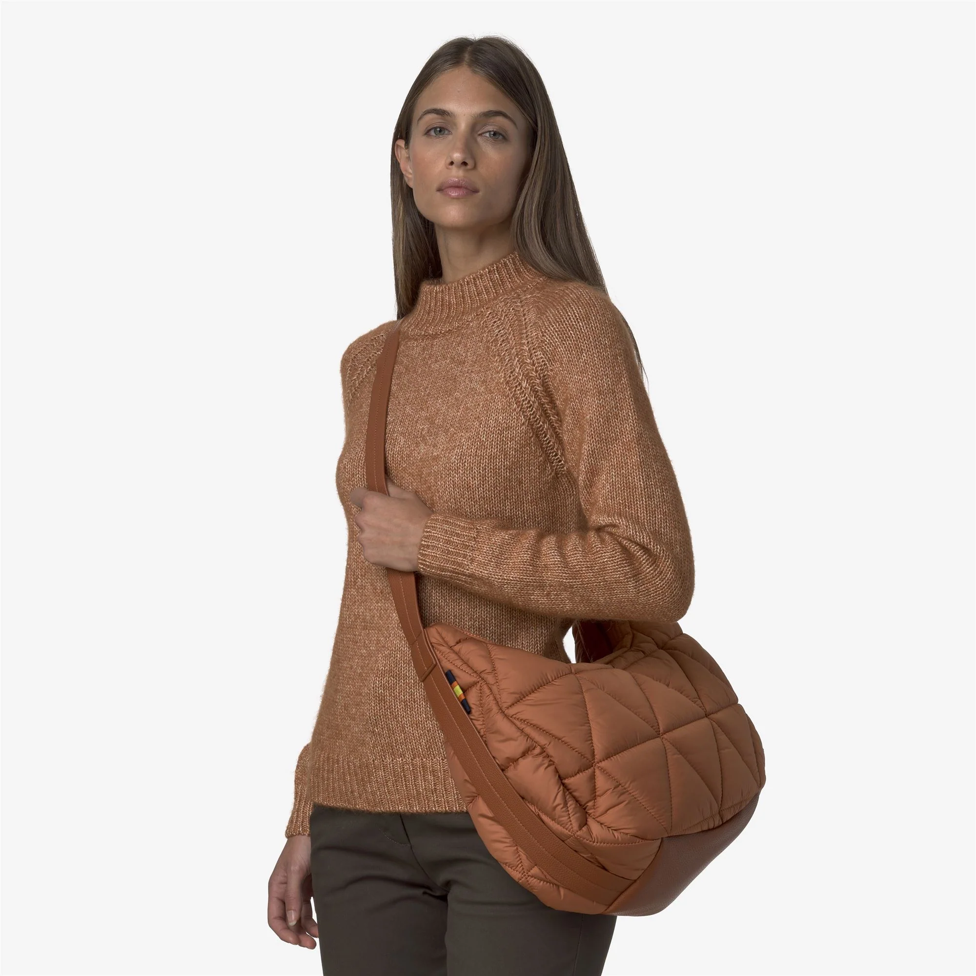 DIDIANE - Bags - Shoulder Bag - Woman - ORANGE ADOBE-ECO LEATHER - Image 4