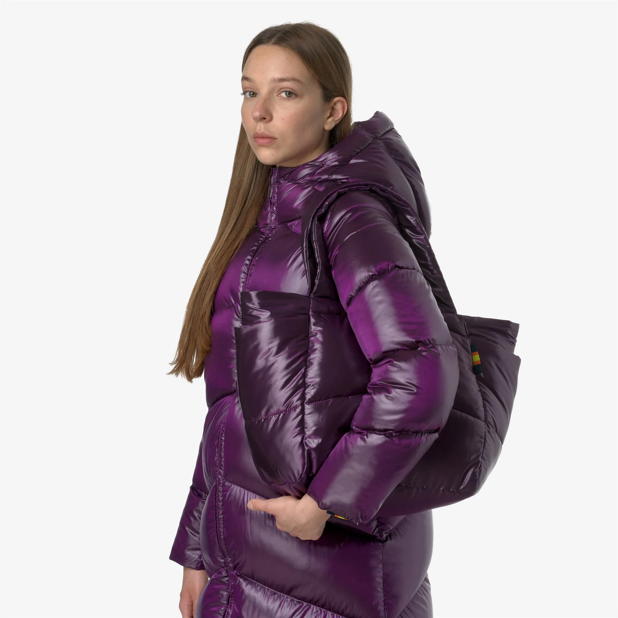 NIN CRYSTAL CHINTZ - Bags - TOTE BAG - Woman - VIOLET DK PURPLE CHINTZ - Image 5