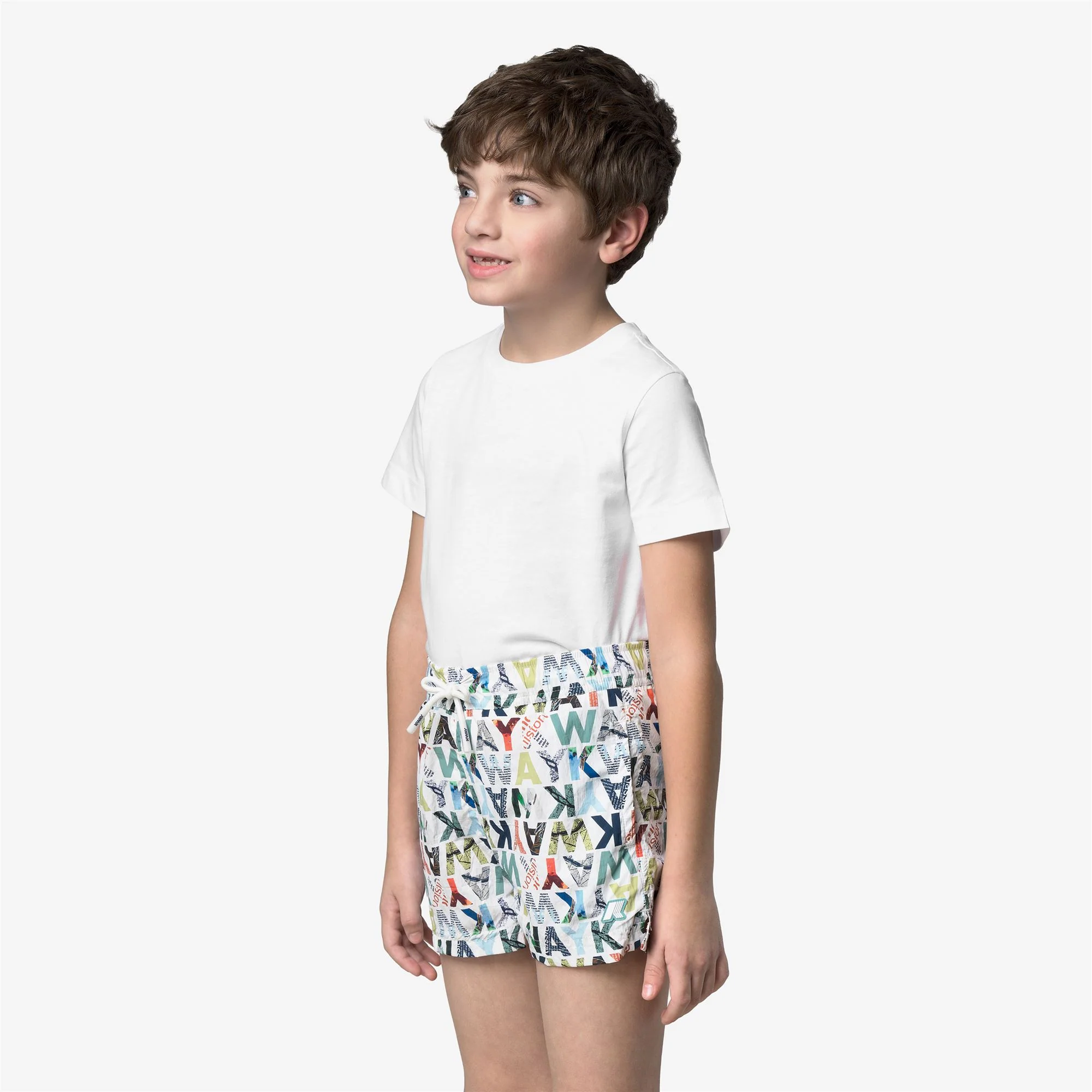 P. HAZEL GRAPHIC BEACH - Bathing Suits - Swimming Trunks - Boy - GRAPHIC LETTERING - Image 4