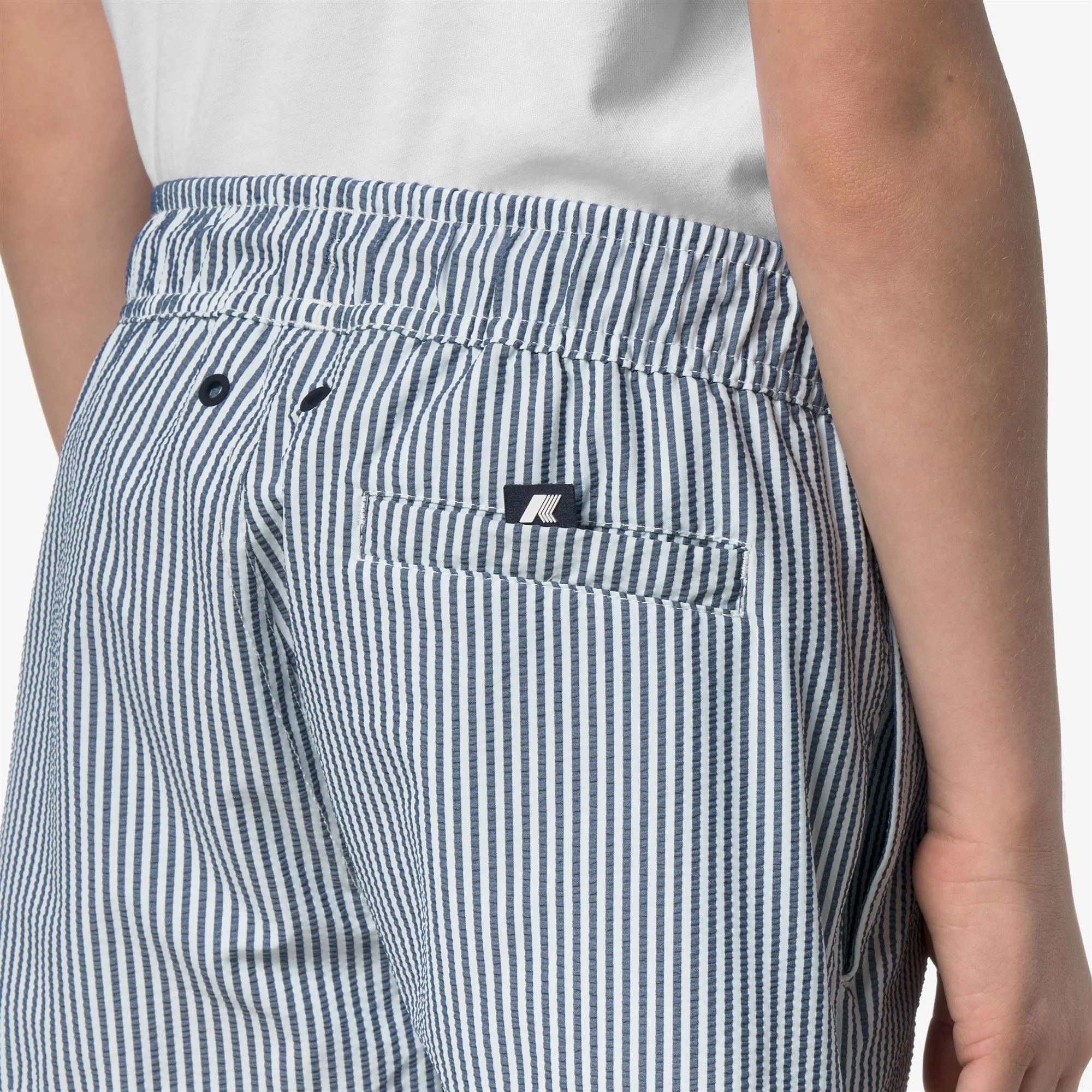 P. HAZEL STRIPES BEACH - Bathing Suits - Swimming Trunks - Boy - WHITE-BLUE DEPTH - Image 2