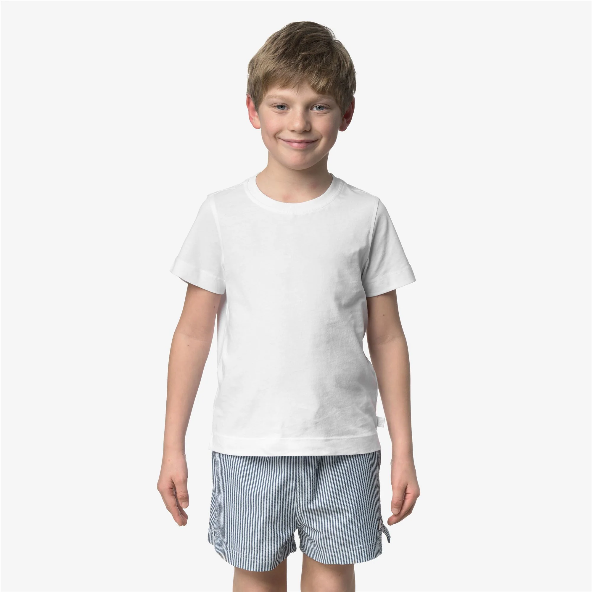 P. HAZEL STRIPES BEACH - Bathing Suits - Swimming Trunks - Boy - WHITE-BLUE DEPTH - Image 3
