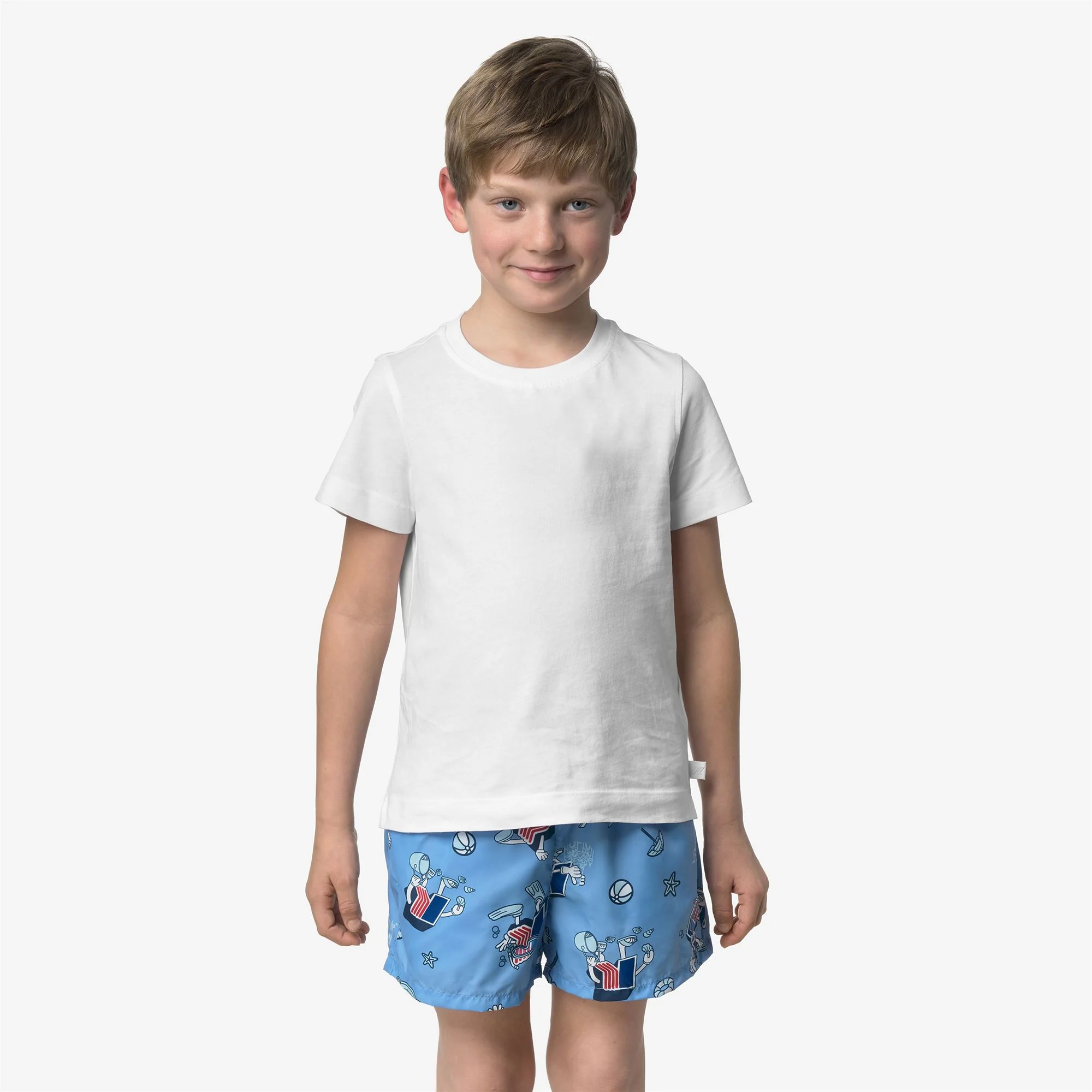 P. LE VRAI OLIVIER GRAPHIC - Bathing Suits - Swimming Trunks - Boy - K SUMMER BOY - Image 4