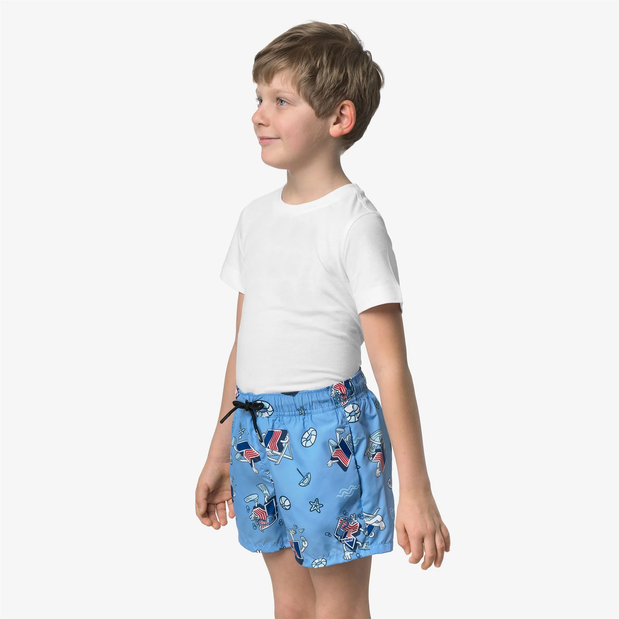P. LE VRAI OLIVIER GRAPHIC - Bathing Suits - Swimming Trunks - Boy - K SUMMER BOY - Image 5
