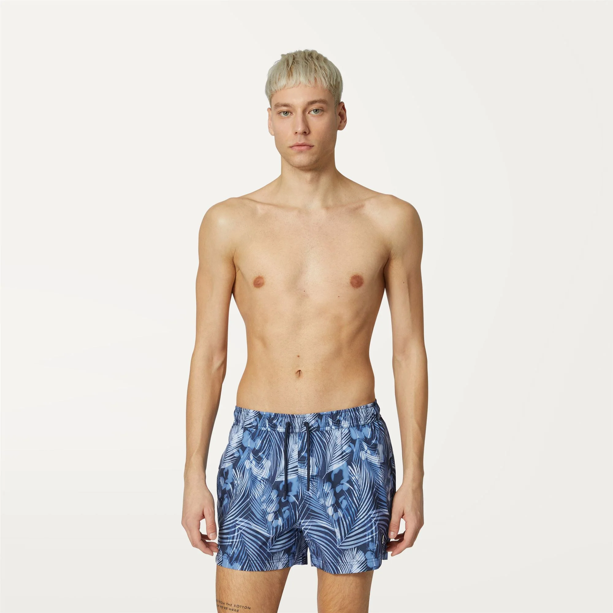 AIRY GRAPHIC - Bathing Suits - Swimming Trunks - Man - INDIGO JUNGLE - Image 3
