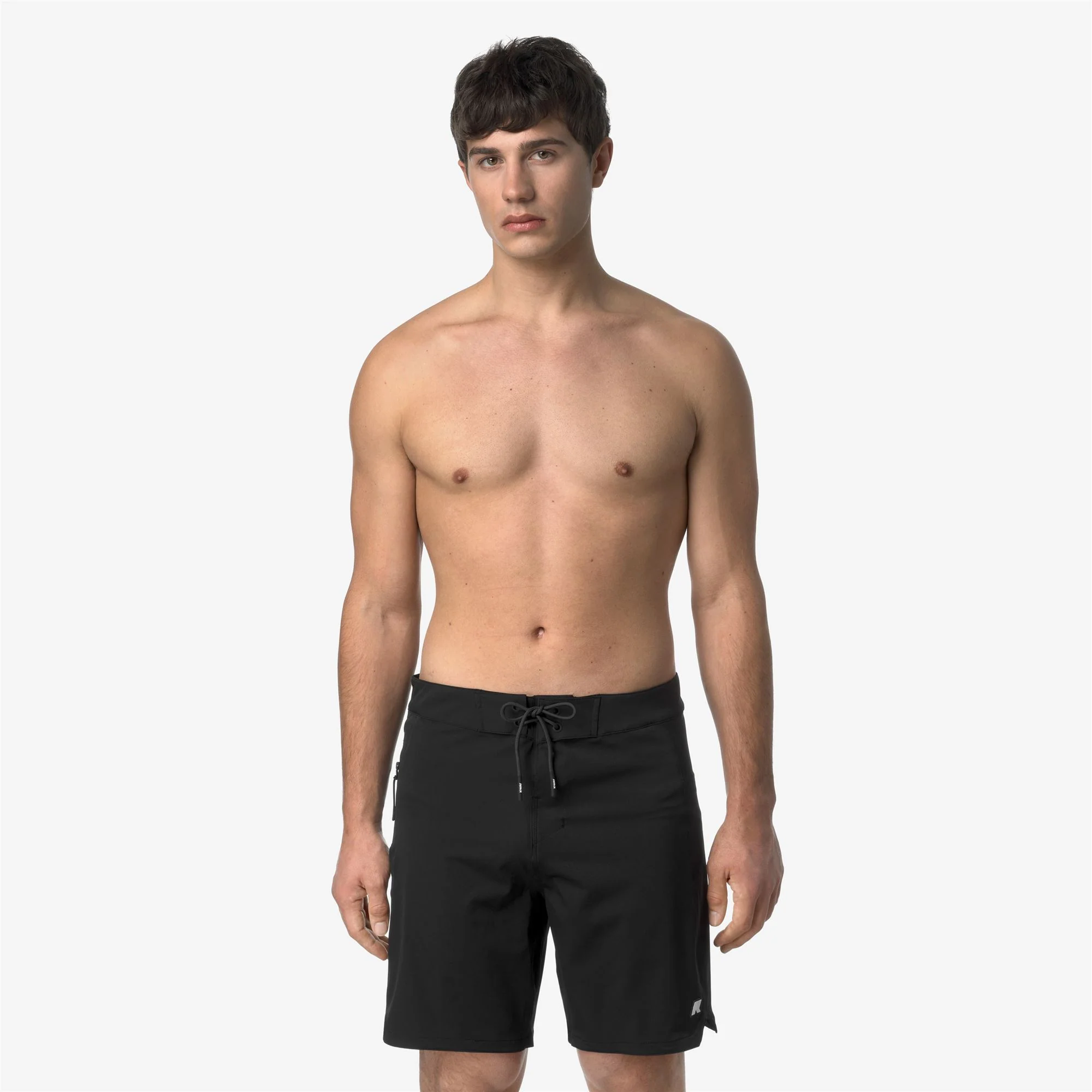 HAXLEY TEK STRETCH BEACH - Bathing Suits - Swimming Trunks - Man - BLACK PURE - Image 3