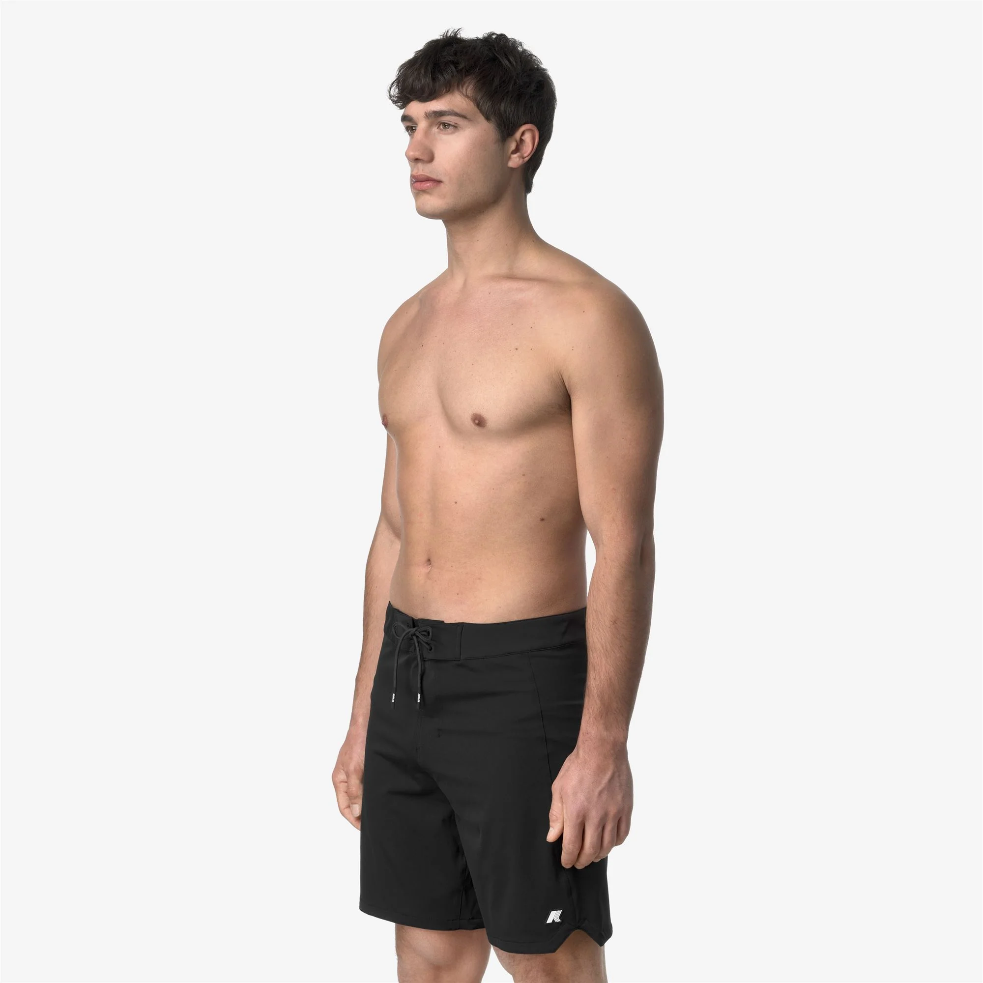 HAXLEY TEK STRETCH BEACH - Bathing Suits - Swimming Trunks - Man - BLACK PURE - Image 4