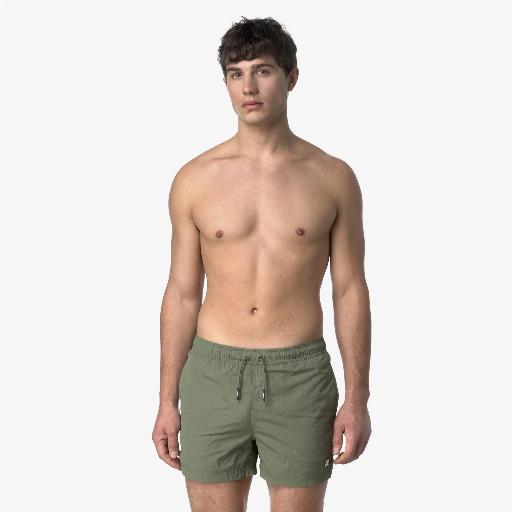 HAZEL BEACH - Bathing Suits - Swimming Trunks - Man - GREEN LICHEN - Image 3