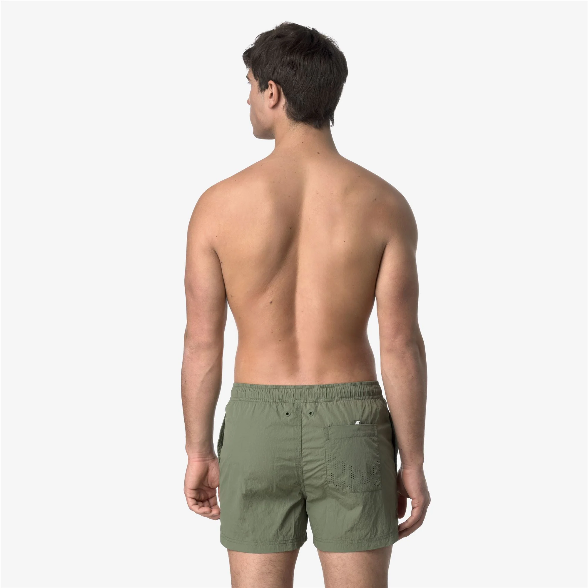 HAZEL BEACH - Bathing Suits - Swimming Trunks - Man - GREEN LICHEN - Image 5