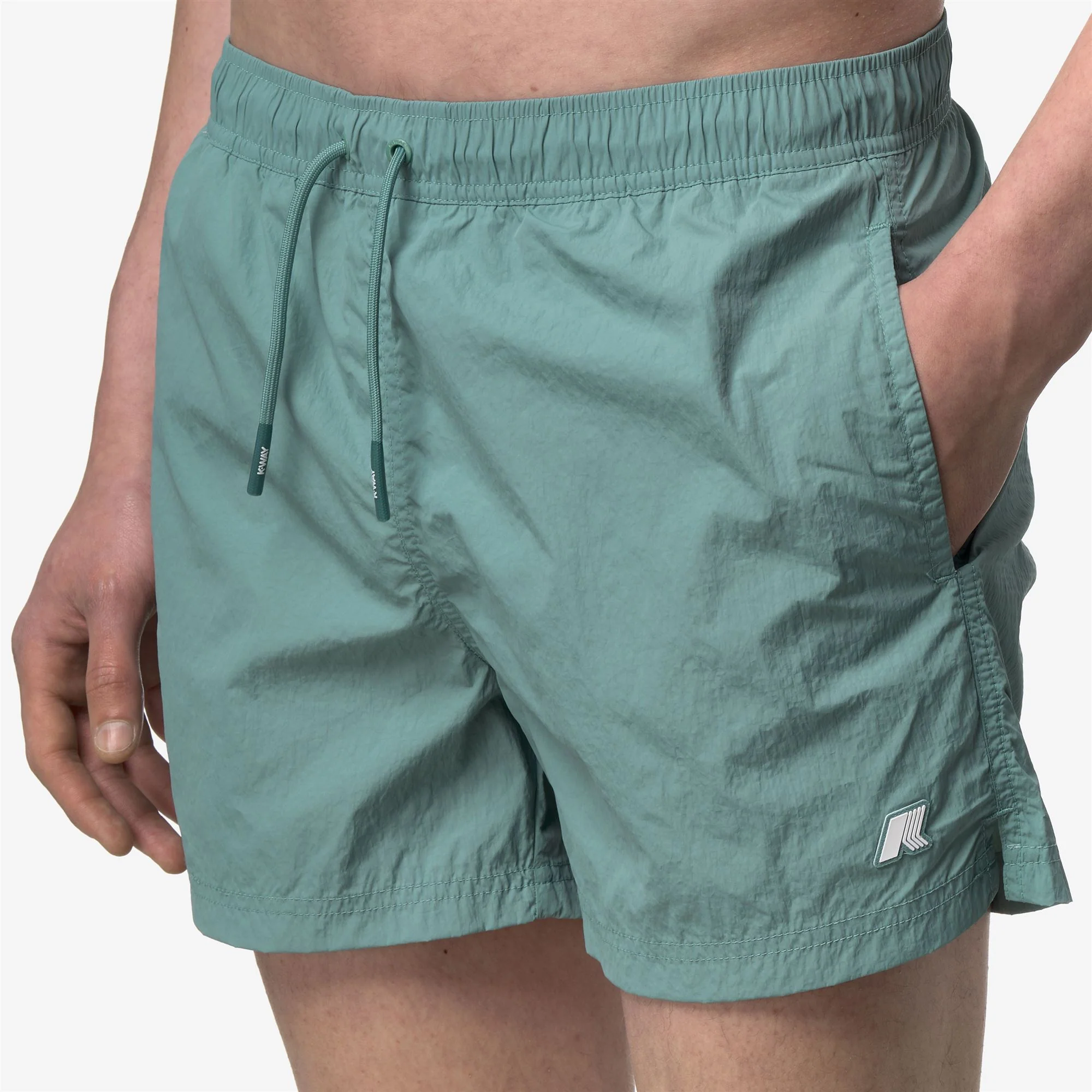 HAZEL BEACH - Bathing Suits - Swimming Trunks - Man - GREEN MINE - Image 2