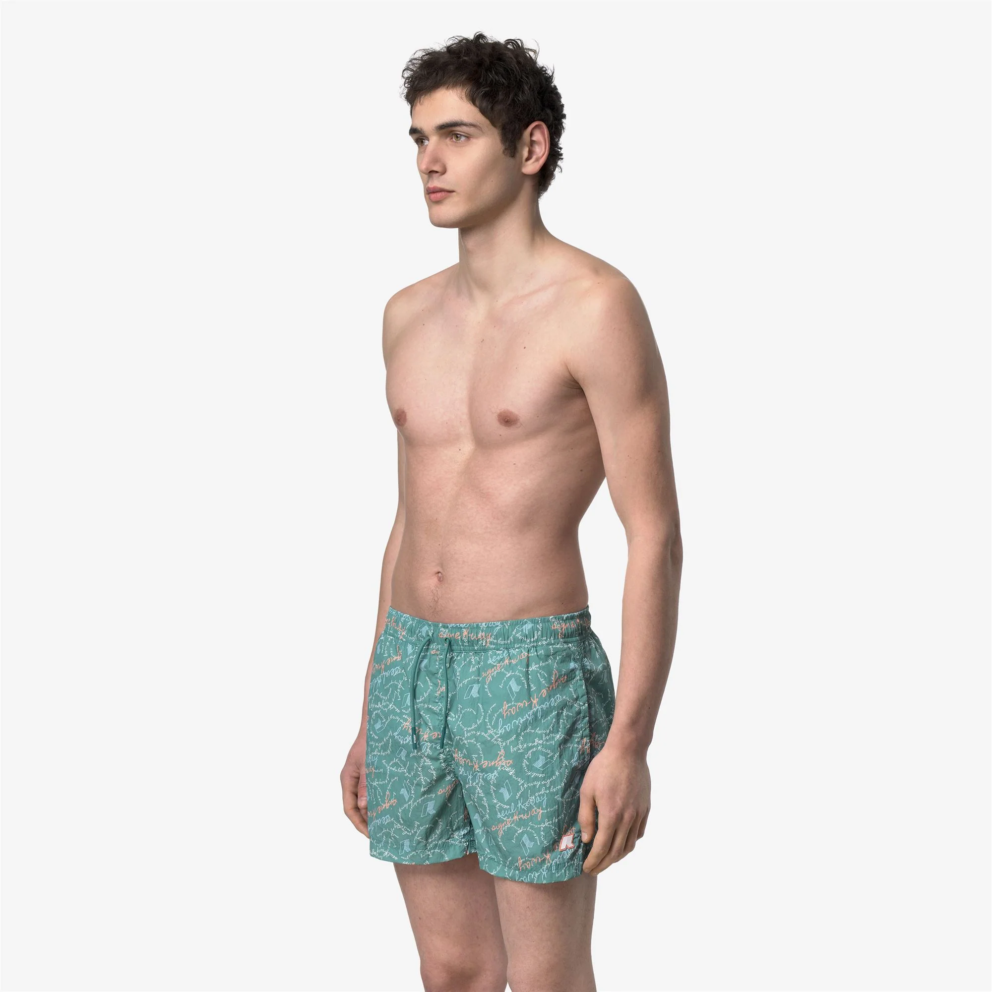 HAZEL GRAPHIC BEACH - Bathing Suits - Swimming Trunks - Man - GRAPHIC SEUL K-WAY - Image 4