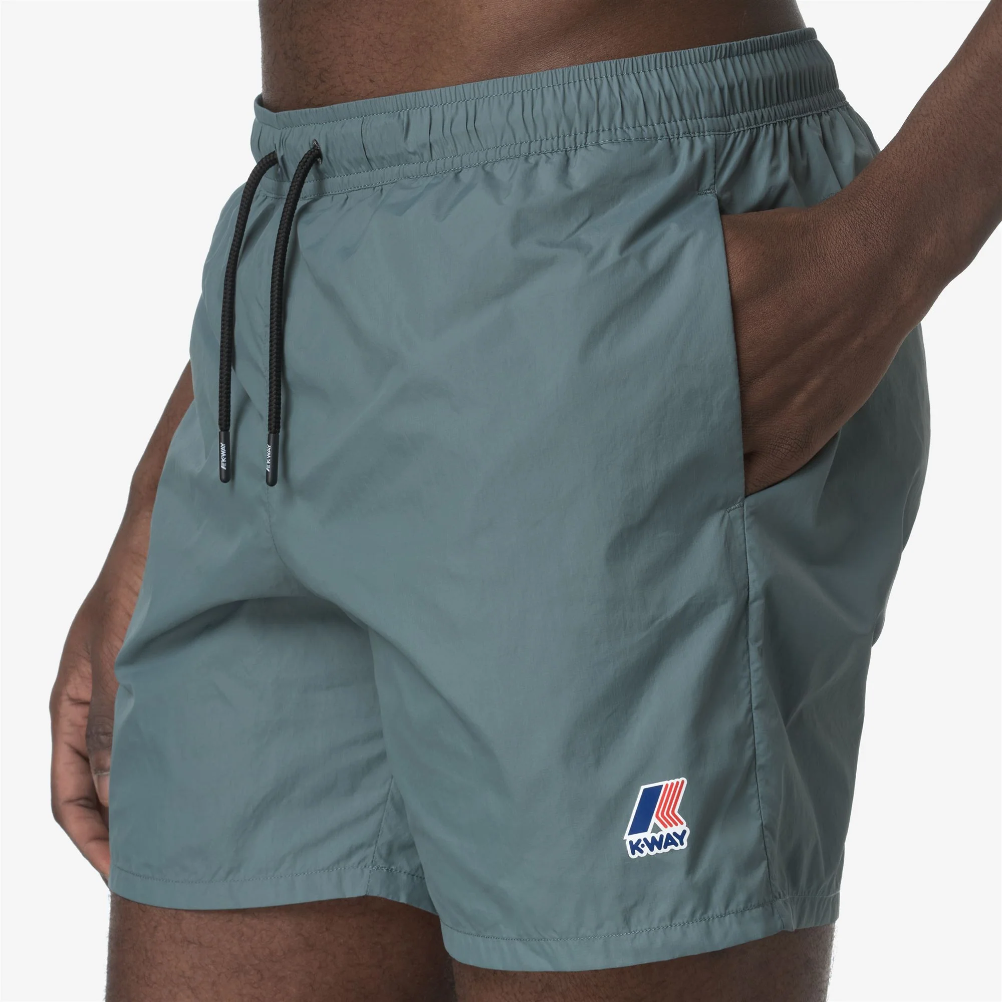 LE VRAI OLIVIER - Bathing Suits - Swimming Trunks - Man - GREEN IRON - Image 3