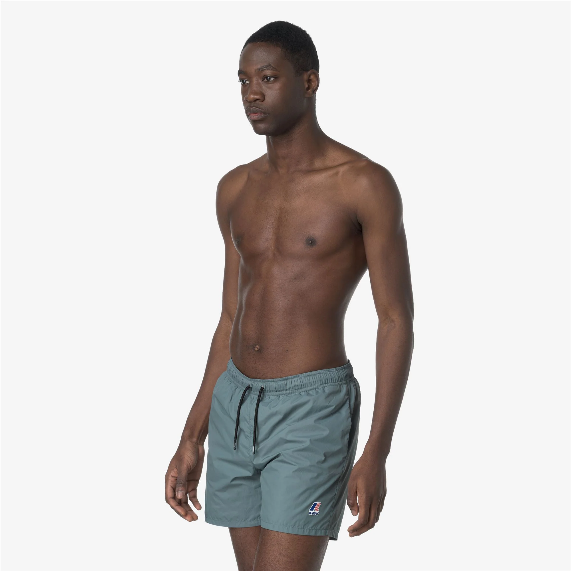 LE VRAI OLIVIER - Bathing Suits - Swimming Trunks - Man - GREEN IRON - Image 5