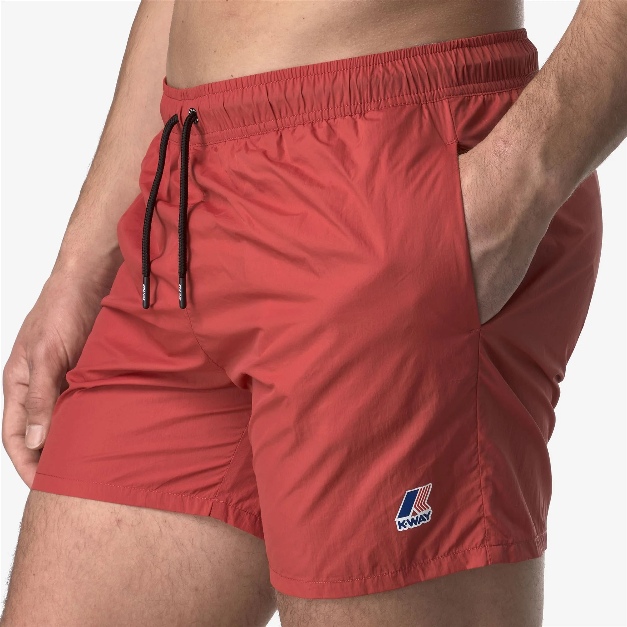LE VRAI OLIVIER - Bathing Suits - Swimming Trunks - Man - RED JASPER - Image 3