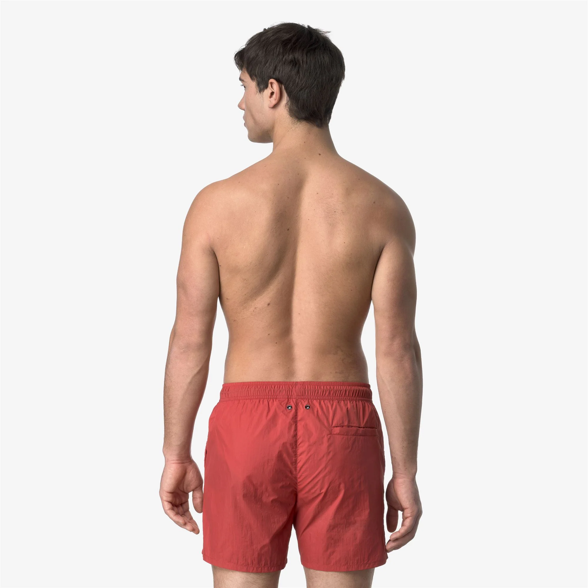 LE VRAI OLIVIER - Bathing Suits - Swimming Trunks - Man - RED JASPER - Image 6