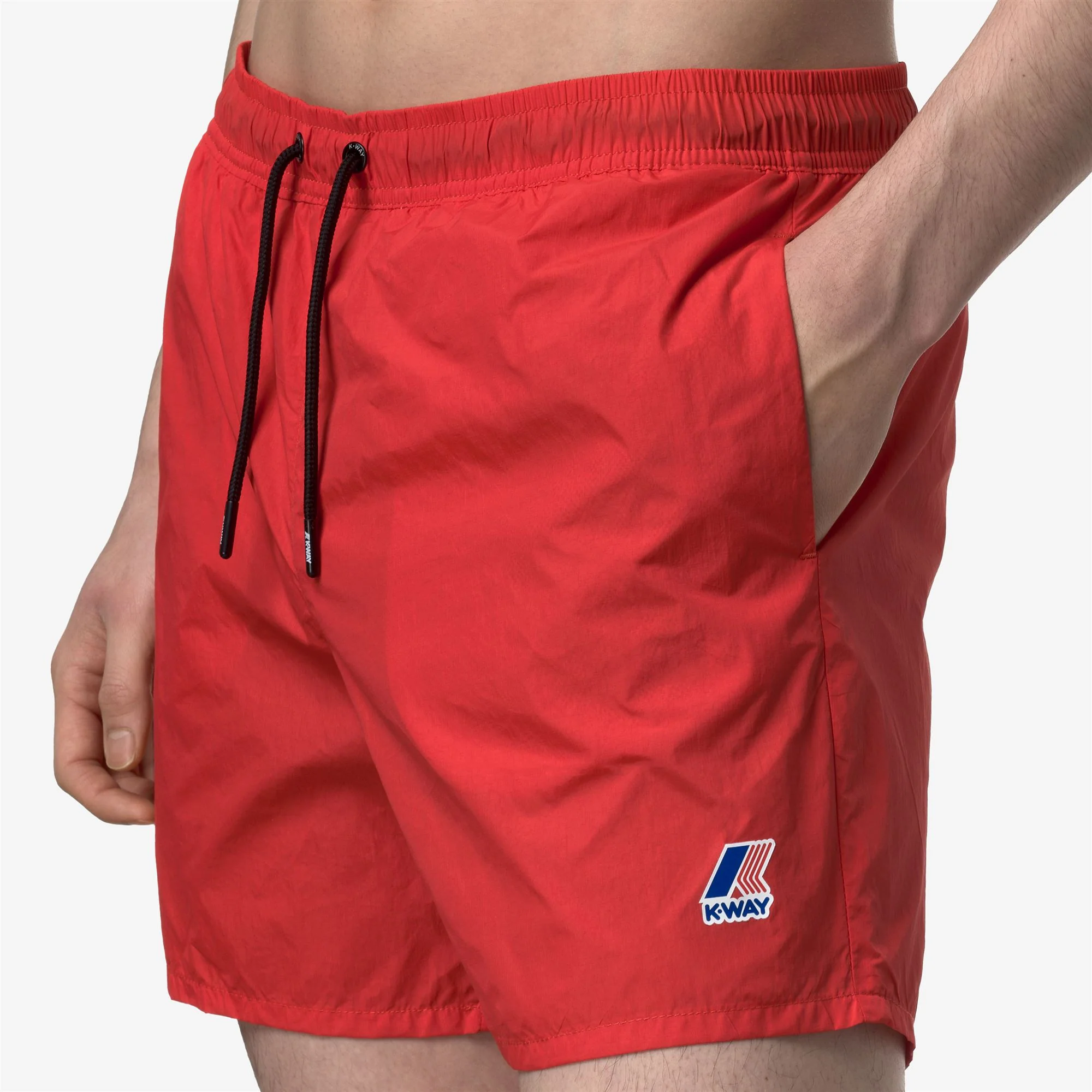 LE VRAI OLIVIER - Bathing Suits - Swimming Trunks - Man - RED POPPY - Image 3