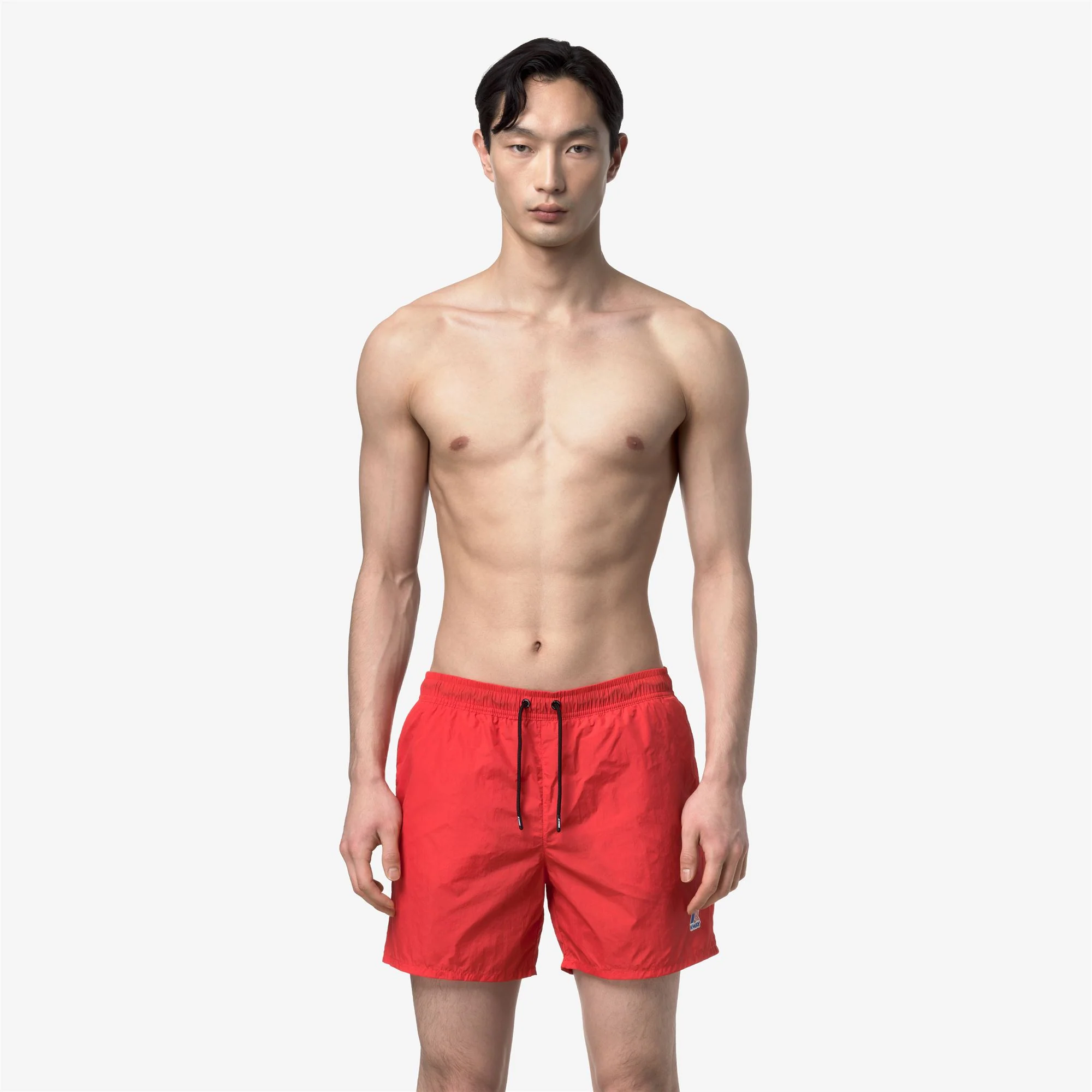 LE VRAI OLIVIER - Bathing Suits - Swimming Trunks - Man - RED POPPY - Image 4