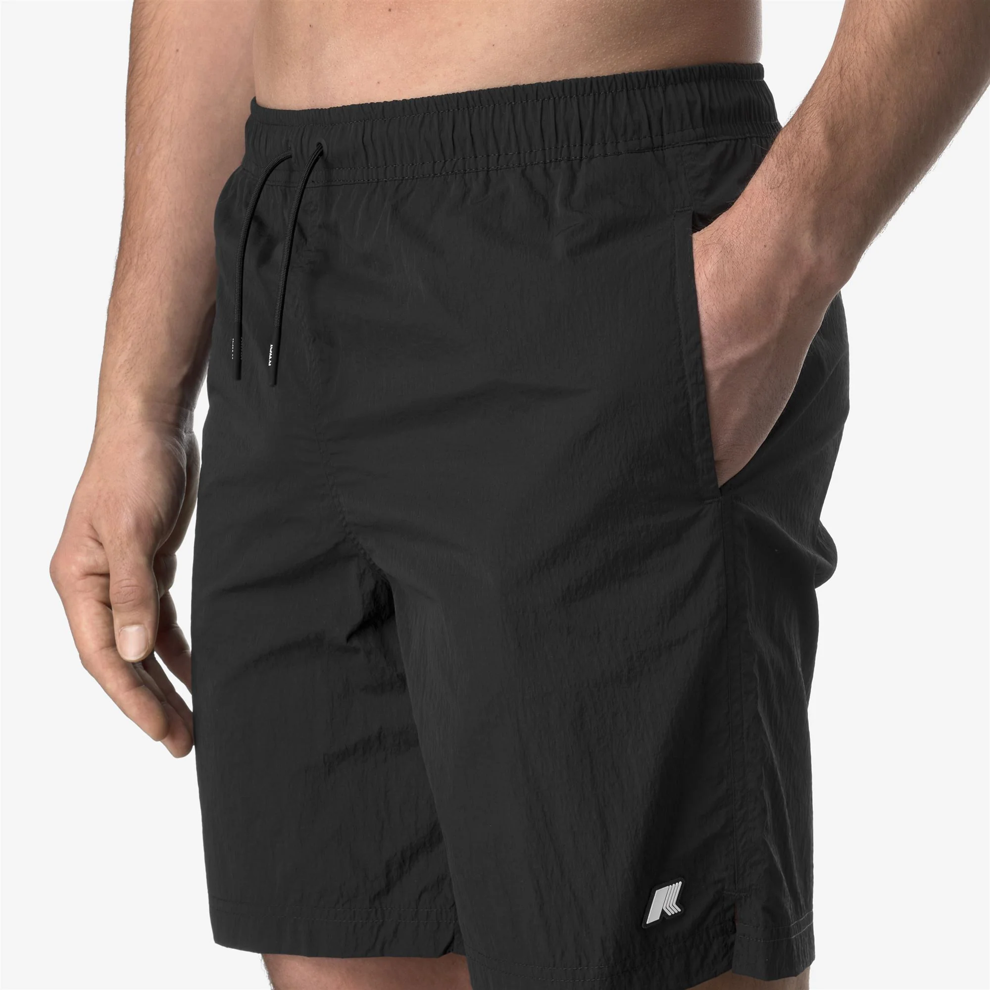 LENON BEACH - Bathing Suits - Swimming Trunks - Man - BLACK PURE - Image 2