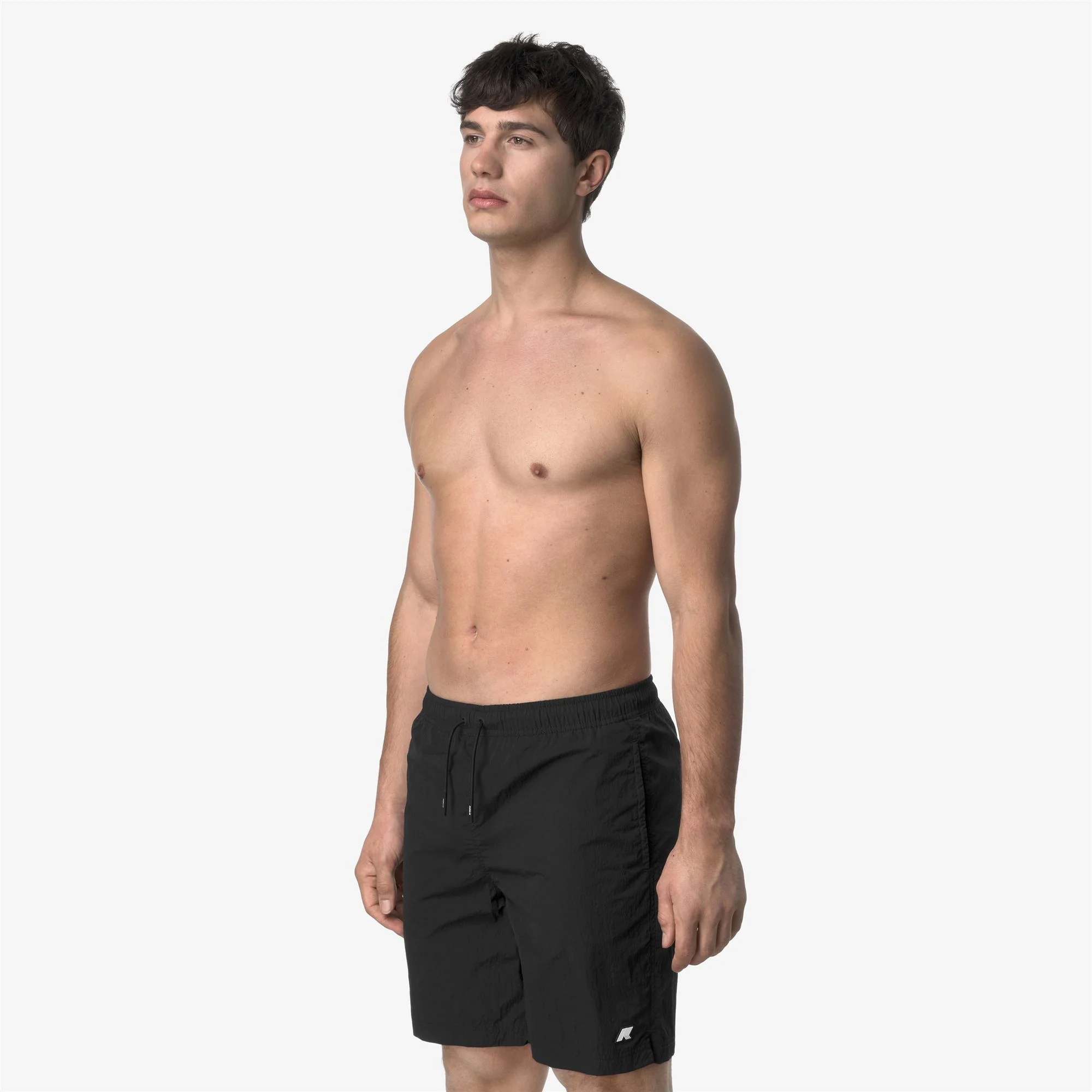 LENON BEACH - Bathing Suits - Swimming Trunks - Man - BLACK PURE - Image 4