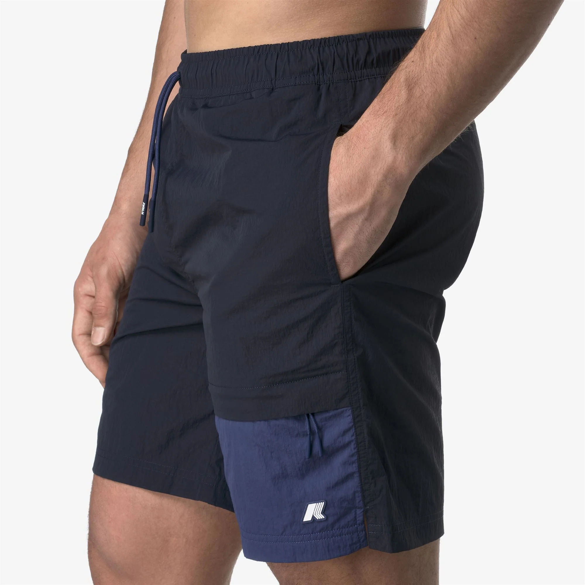 LENON INSERT BEACH - Bathing Suits - Swimming Trunks - Man - BLUE DEPTH-BLUE DEEP COBALT - Image 2