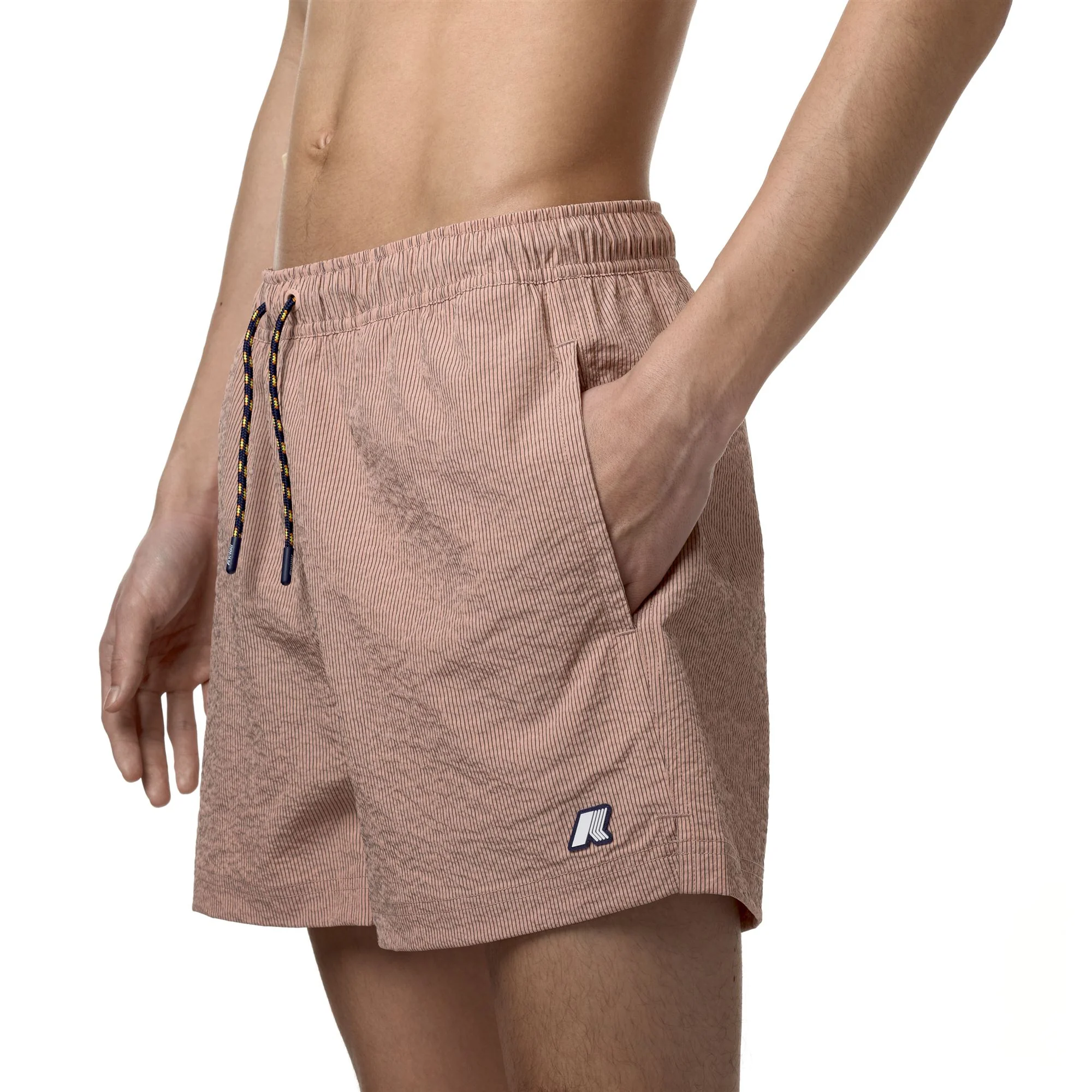 LOIRET - Bathing Suits - Swimming Trunks - Man - PINK STRIPES - Image 2