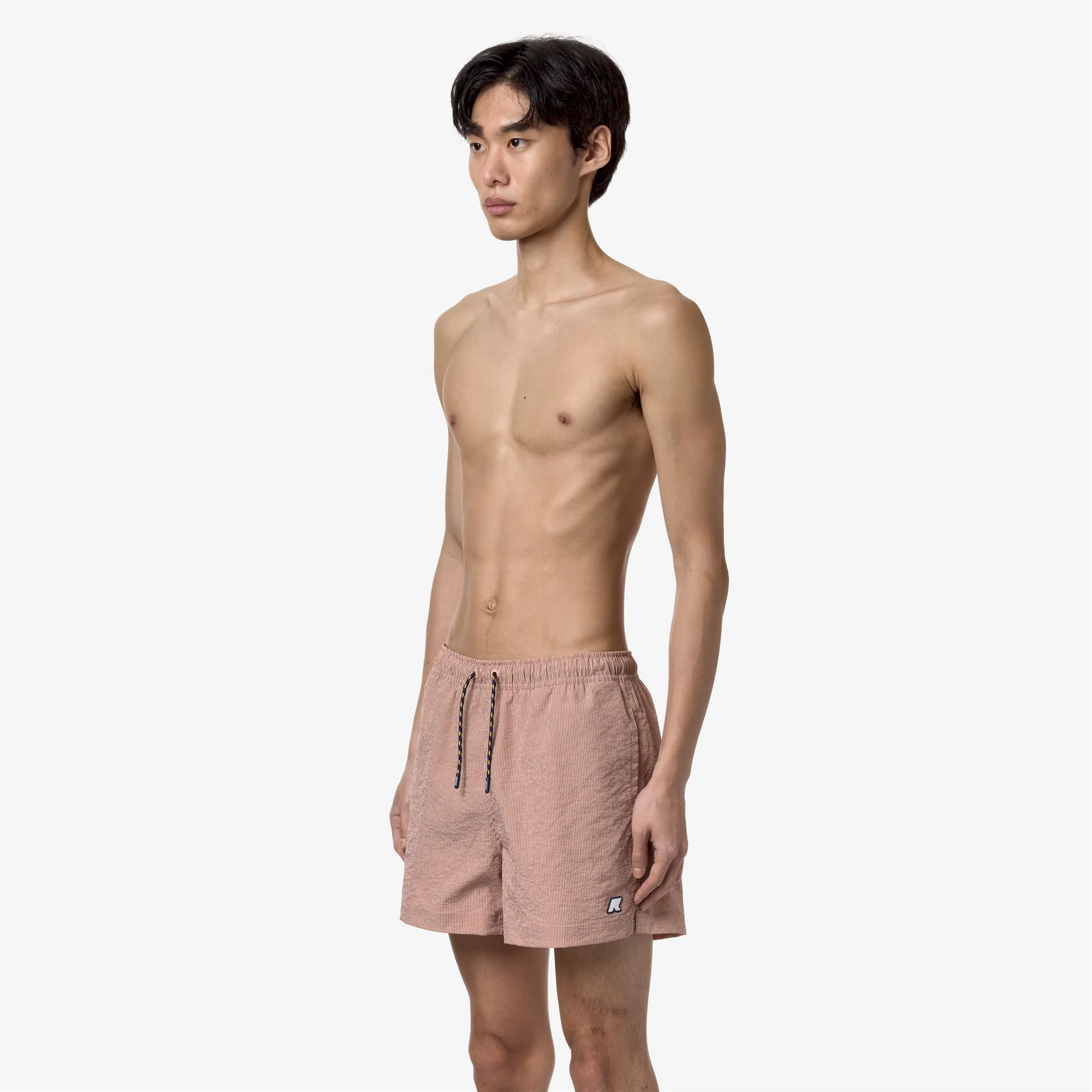 LOIRET - Bathing Suits - Swimming Trunks - Man - PINK STRIPES - Image 4