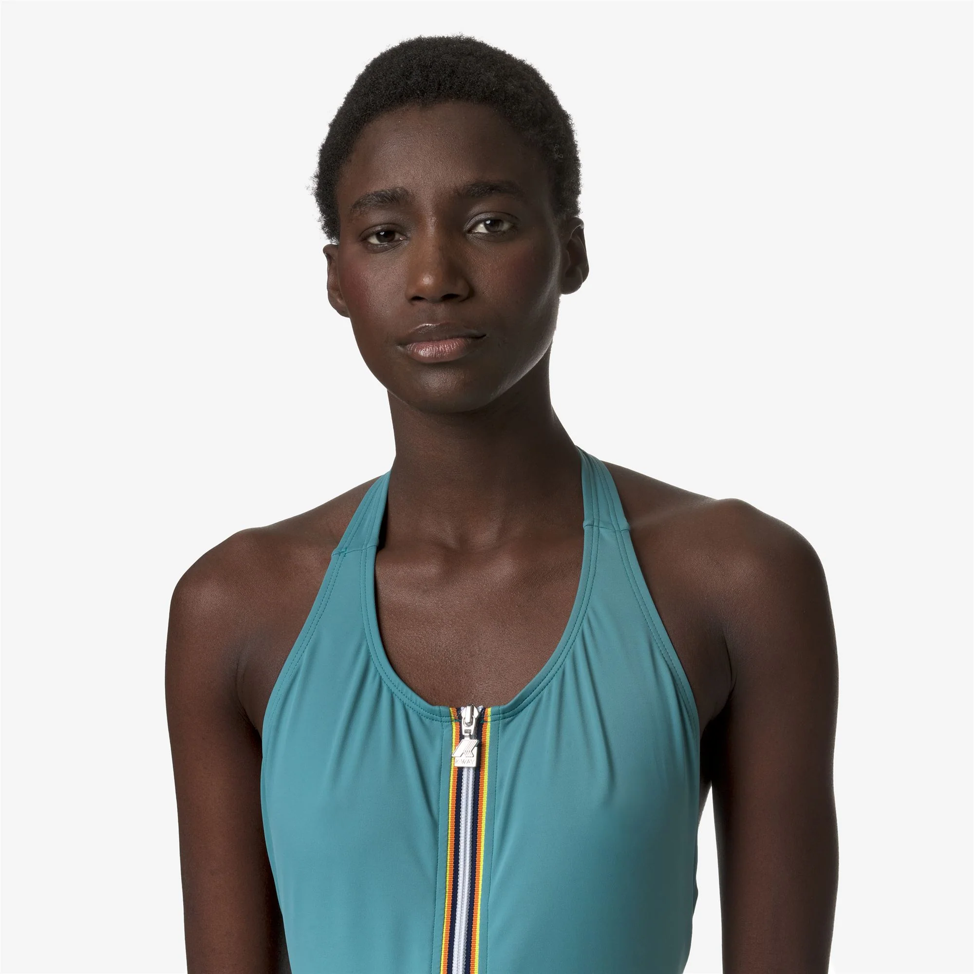 Sylvie Beach - Bathing Suits - Swimsuit - Woman - BLUE GREENISH - Image 2