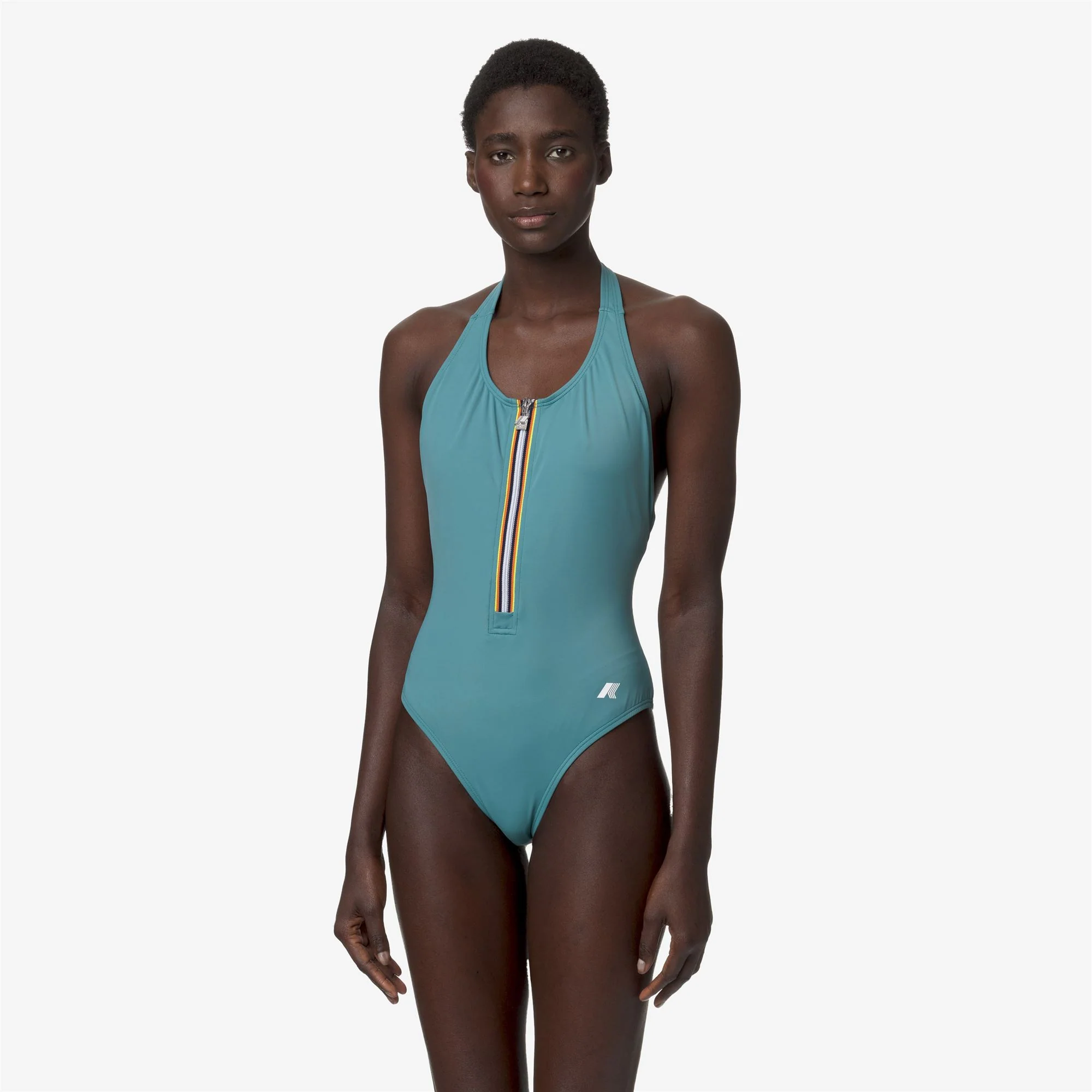 Sylvie Beach - Bathing Suits - Swimsuit - Woman - BLUE GREENISH - Image 3