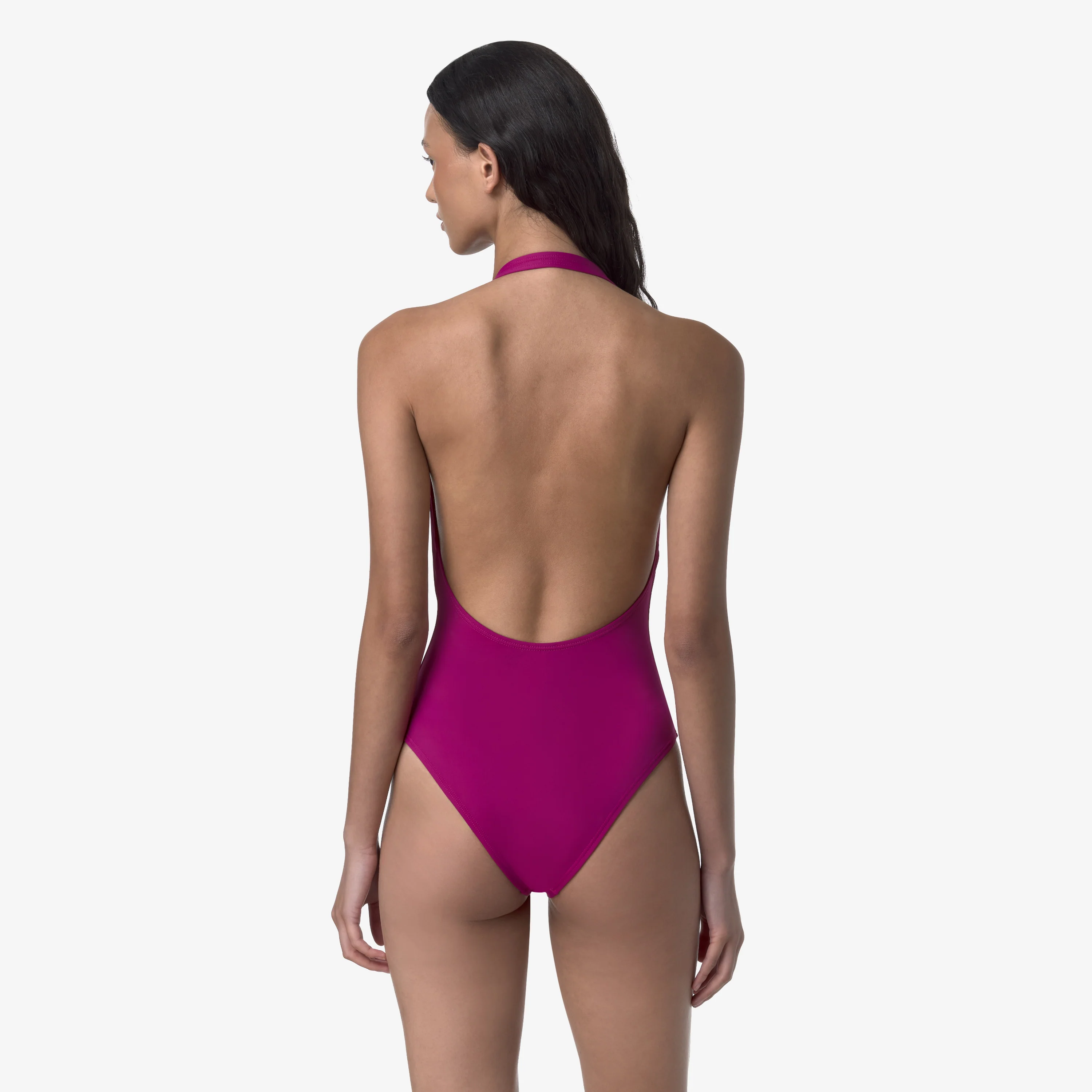 Sylvie Beach - Bathing Suits - Swimsuit - Woman - FUCHSIA RED BATON - Image 4