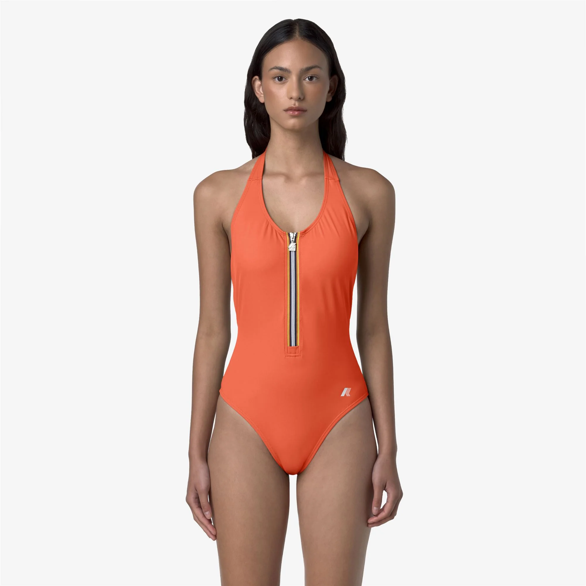 Sylvie Beach - Bathing Suits - Swimsuit - Woman - ORANGE ARABESQUE - Image 3