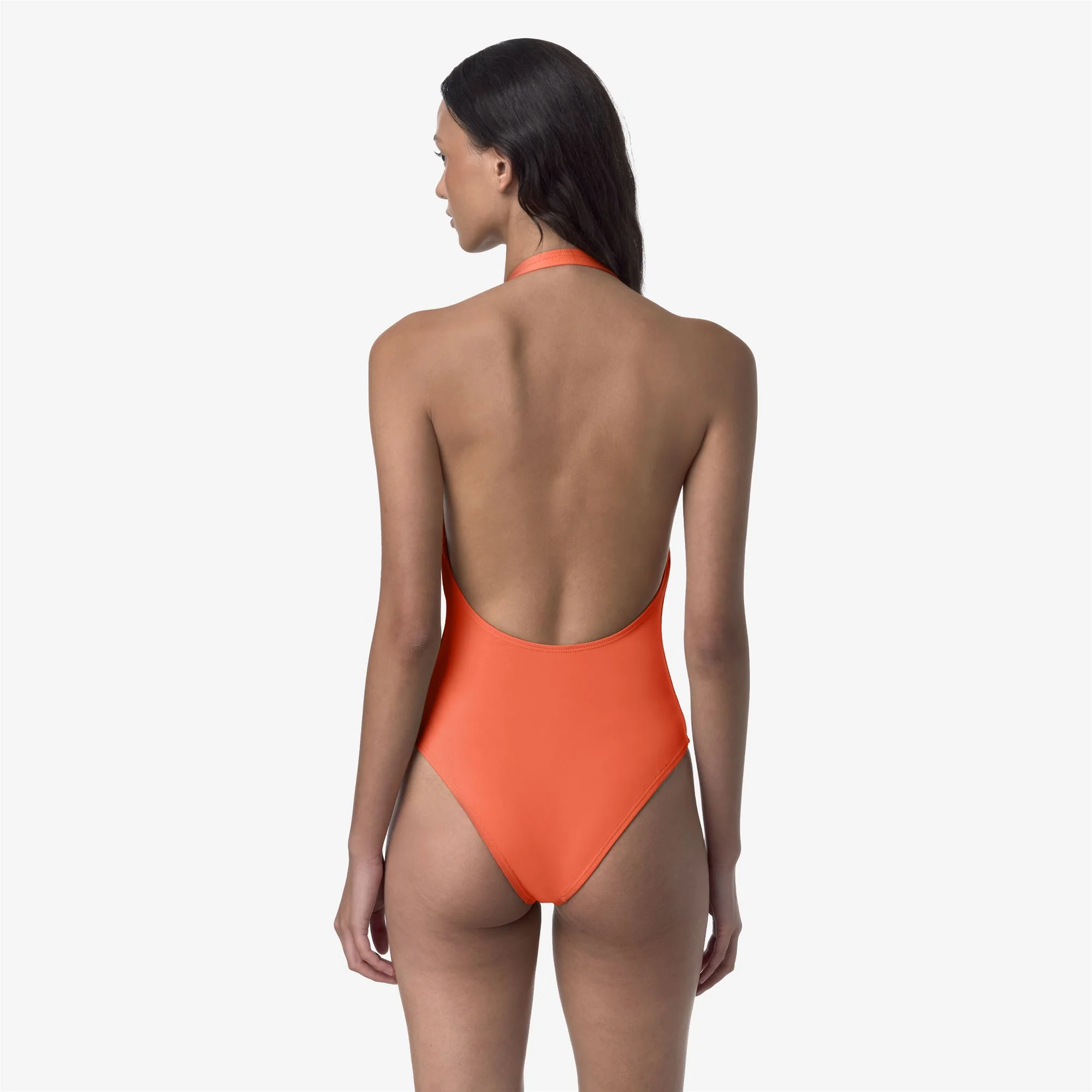 Sylvie Beach - Bathing Suits - Swimsuit - Woman - ORANGE ARABESQUE - Image 5
